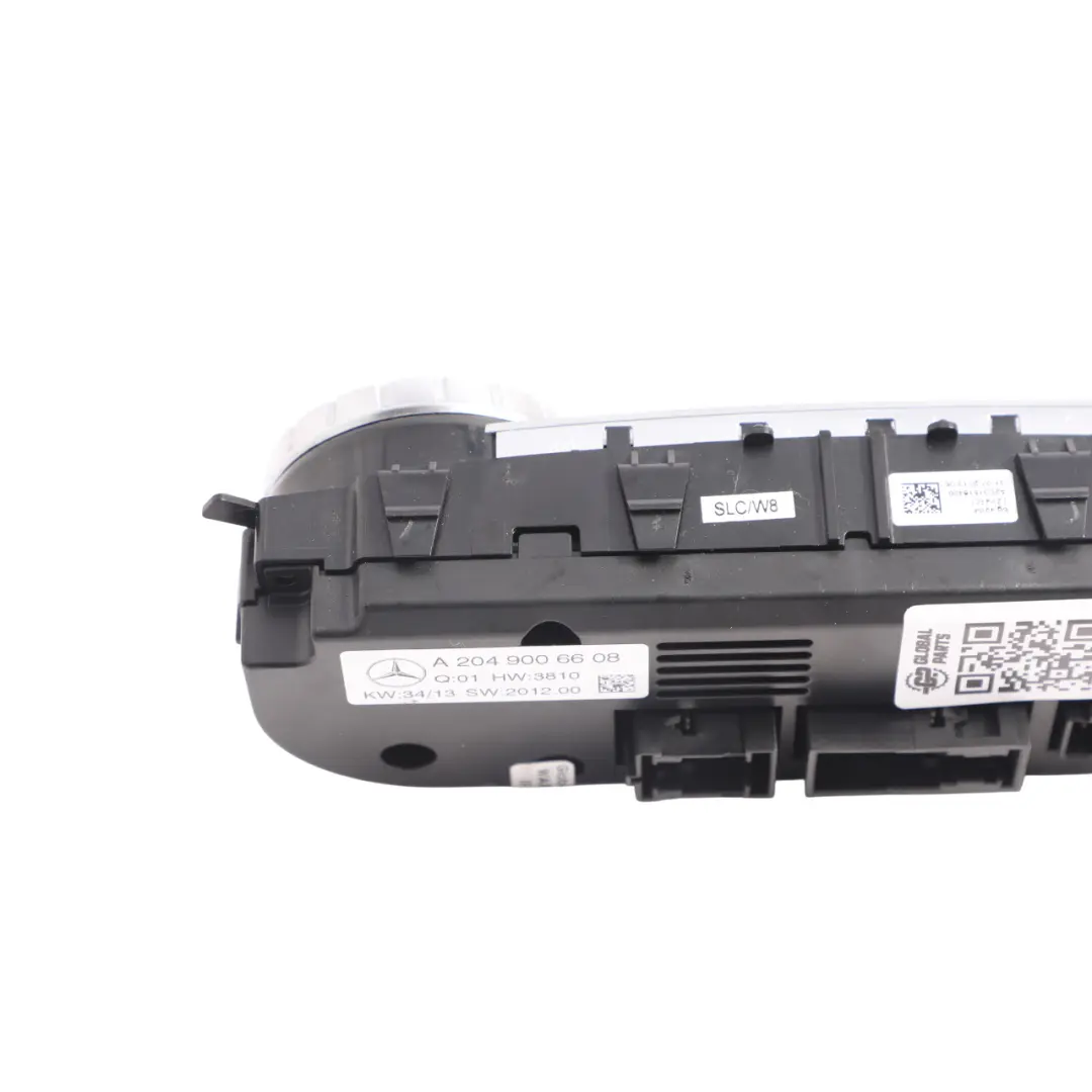 Conditioning Unit Control Switch Panel Module to Mercedes W204 Air with Part number A2049006608 Mercedes W204 Air Conditioning Unit Control Switch Panel Module - SKU A2049006608-1 - Part number A2049006608