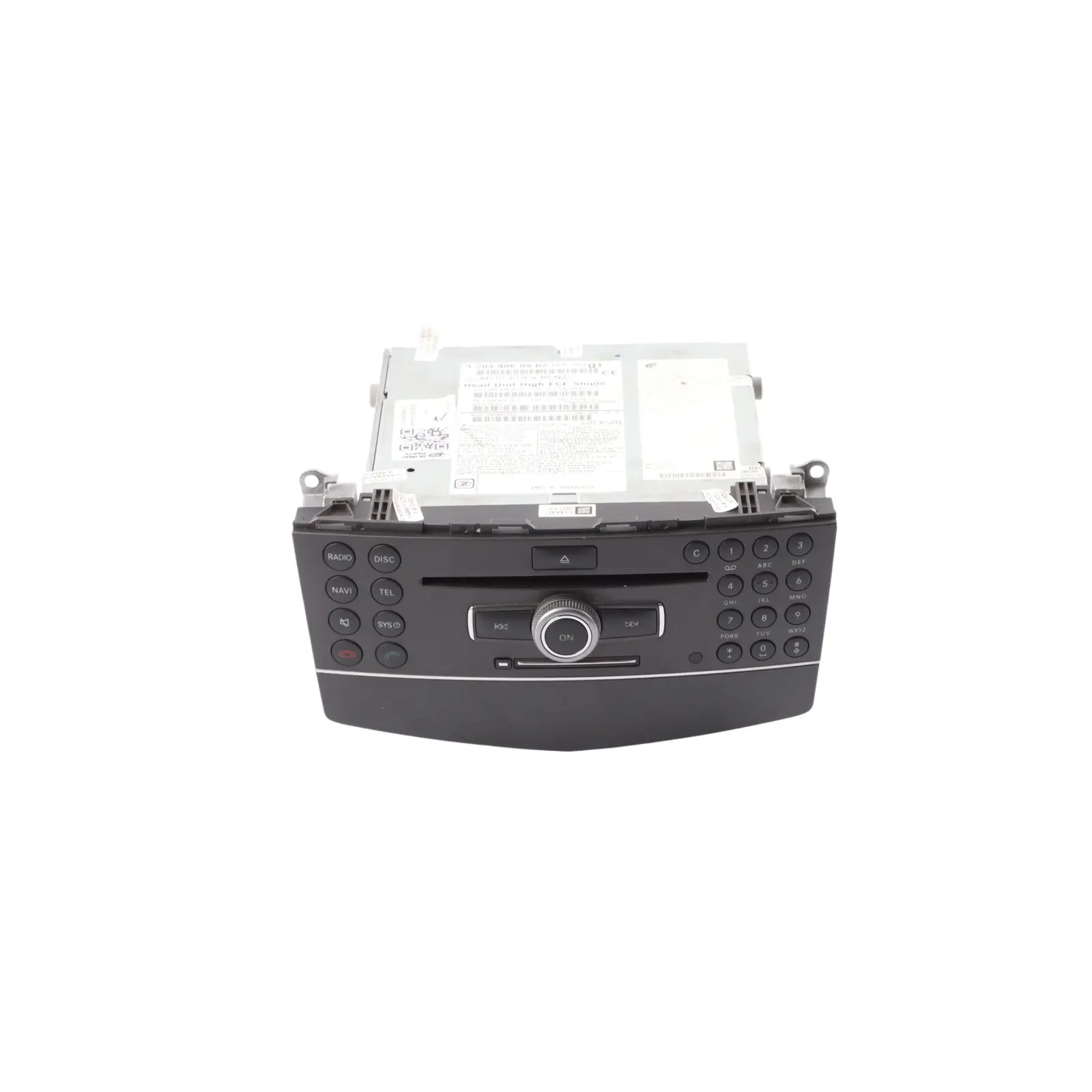Mercedes W204 COMAND Head Unit Navigation CD Player Radio Unit A2049060902