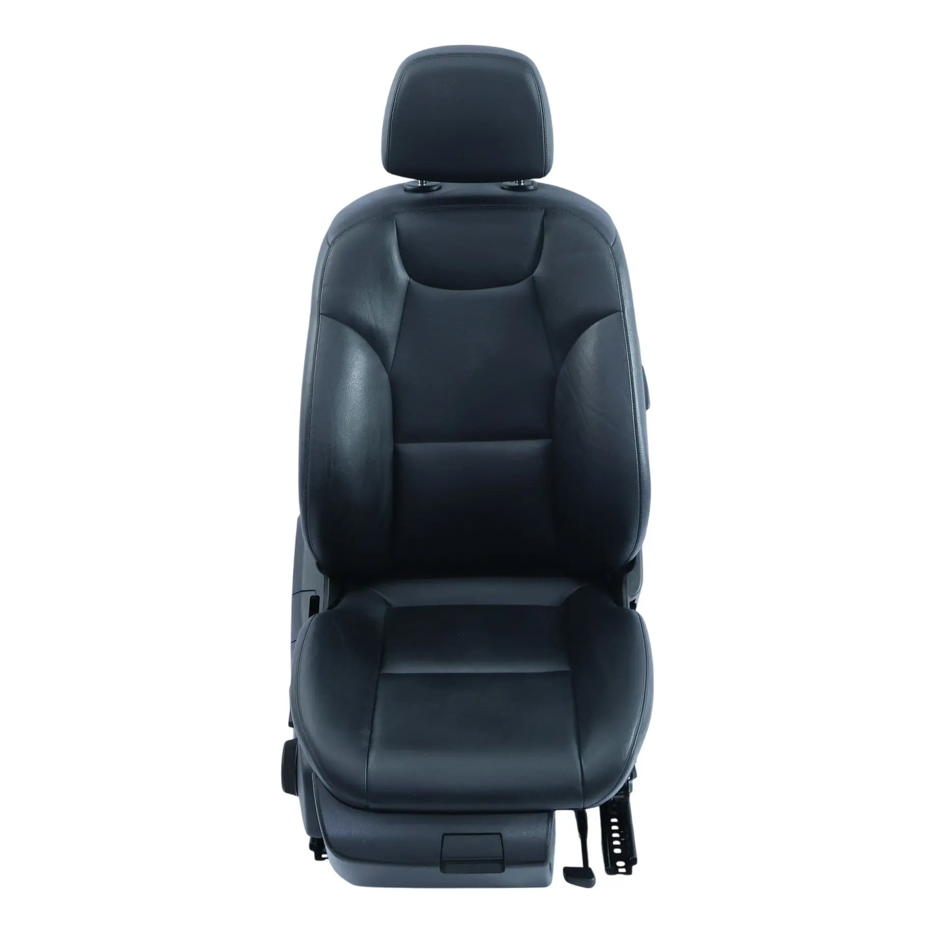 Mercedes W204 Front Seat Sport Electric Heated Black Leather Right O/S