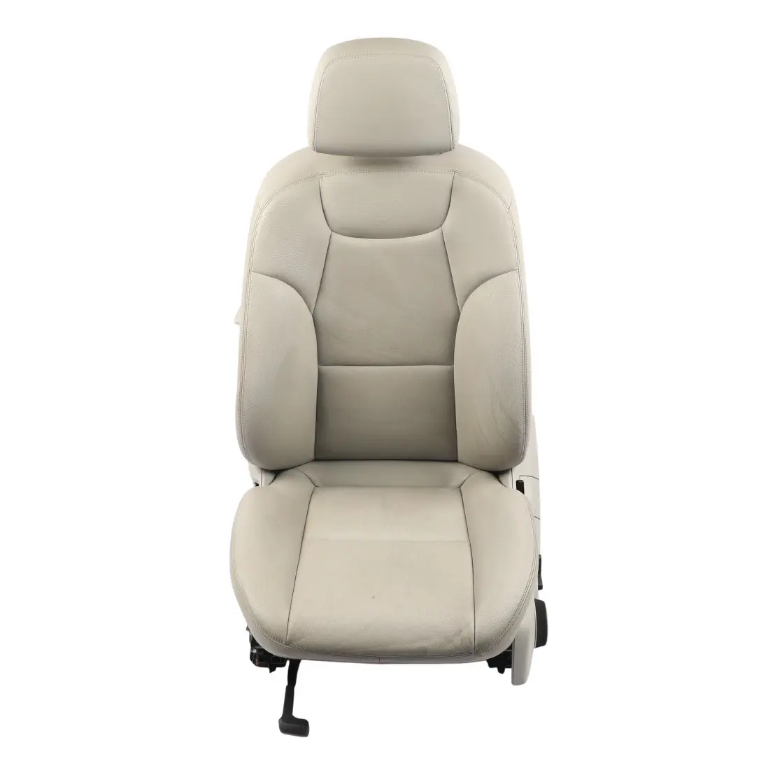 Asiento Cuero Mercedes W204 S204 Sport Delantero Izquierdo Alpaca Gris Eléctrico