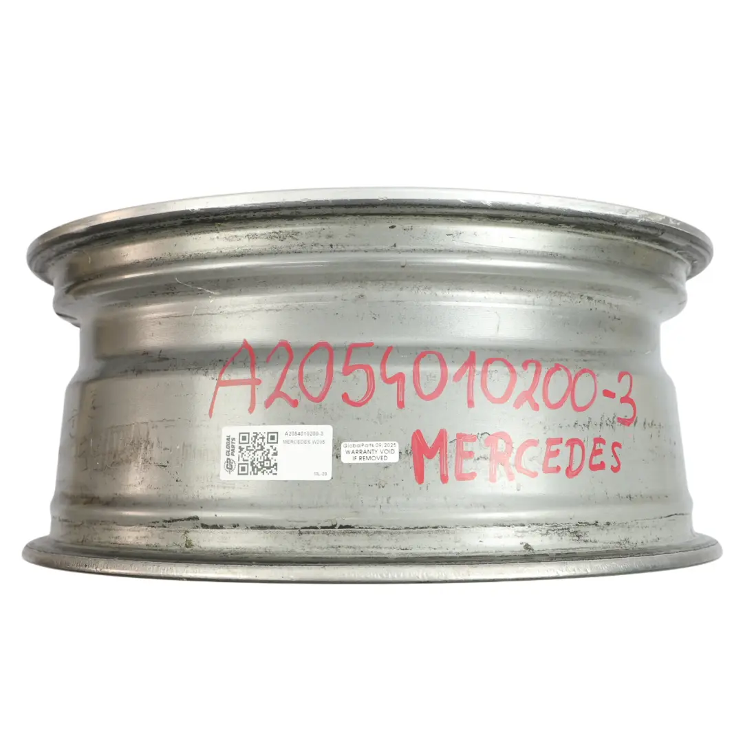 Llanta De Aleación 5 Radios Dobles 17" 7J ET:48,5 para Mercedes W205 con número de pieza A2054010200 Mercedes W205 Llanta De Aleación 5 Radios Dobles 17" 7J ET:48,5 - SKU A2054010200-3 - Número de pieza A2054010200