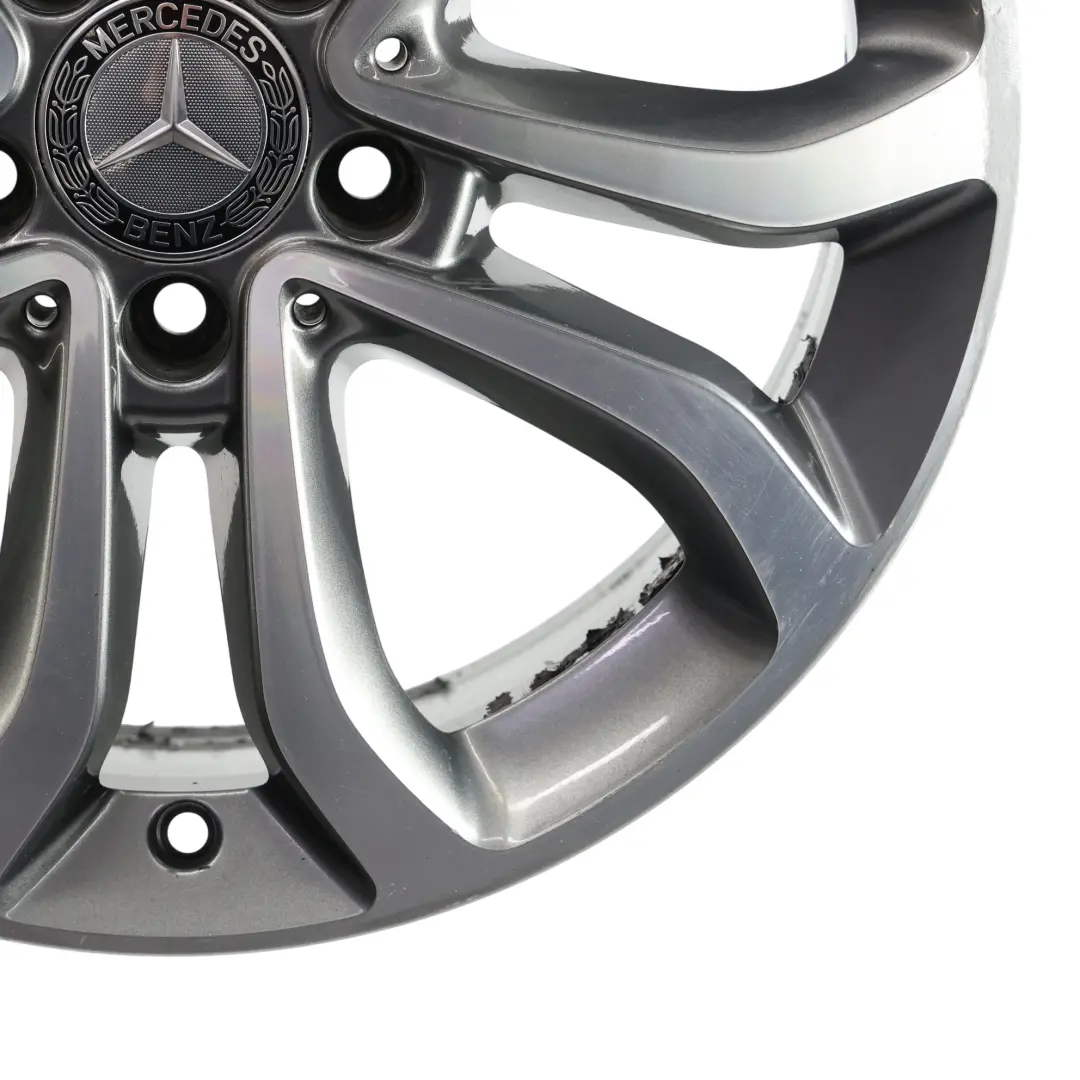 Mercedes W205 Leichtmetallfelge 5 Doppelspeiche 17" 7J ET:48,5 - SKU A2054010200-3 - Teilenummer A2054010200