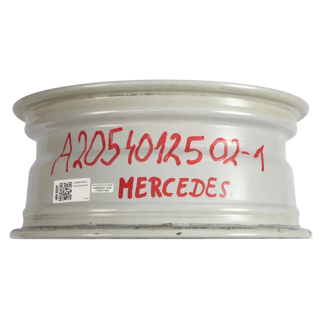  Jante Mercedes W205 Jante alliage 15 rayons 16" 6,5J ET:38 - SKU A2054012502-1 - Numéro de pièce A2054012502