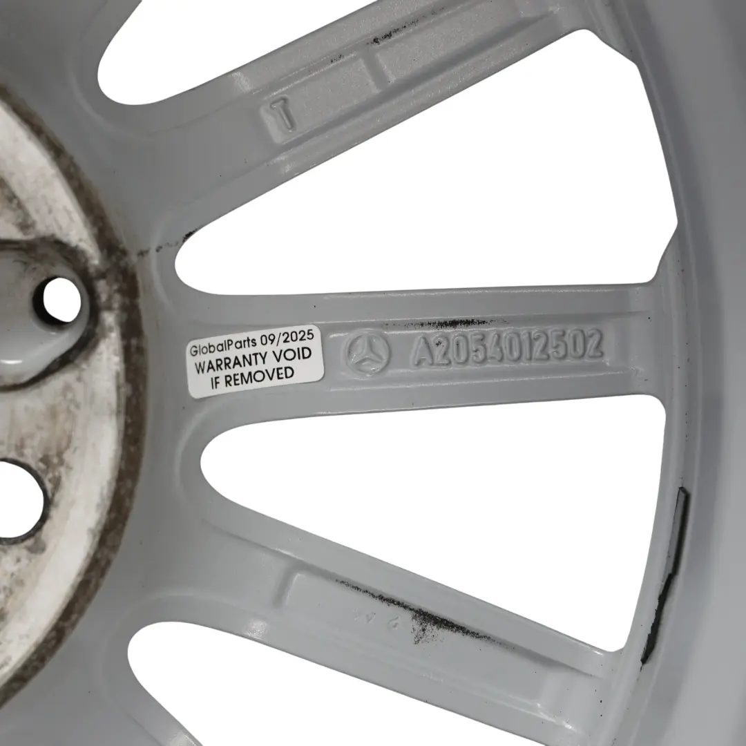  Jante Mercedes W205 Jante alliage 15 rayons 16" 6,5J ET:38 - SKU A2054012502-1 - Numéro de pièce A2054012502