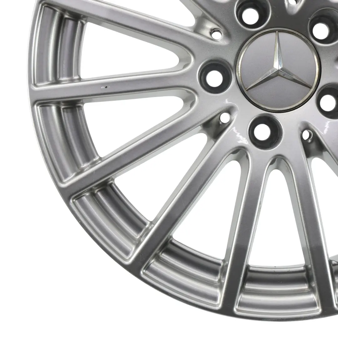  Cerchio Mercedes W205 Cerchio in lega 15 razze 16" 6,5J ET:38 - SKU A2054012502-1 - Numero di parte A2054012502