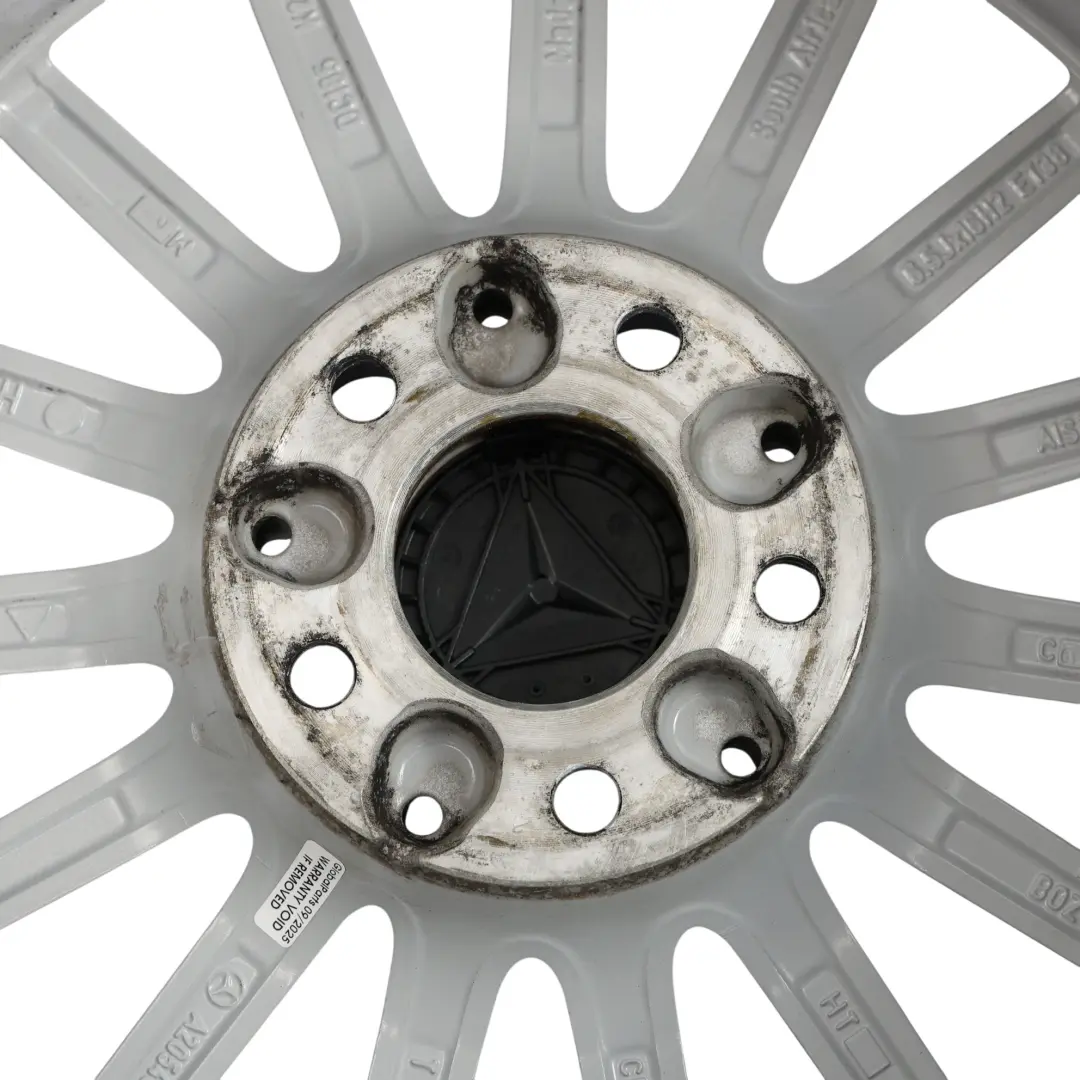 Wheel Rim Mercedes W205 Alloy Wheel Rim 15 Spoke 16" 6,5J ET:38 - SKU A2054012502-2 - Part number A2054012502