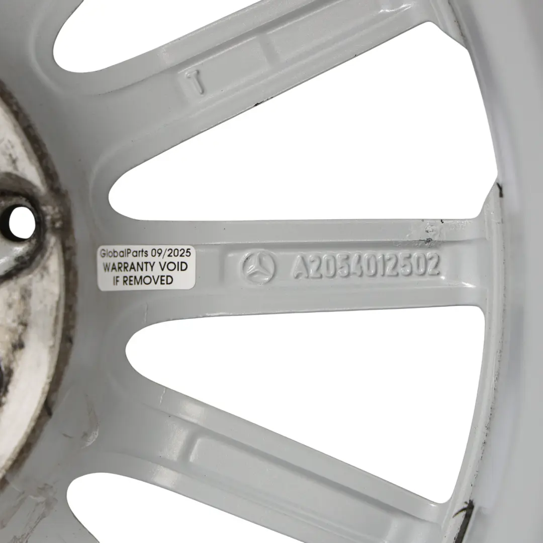  Cerchio Mercedes W205 Cerchio in lega 15 razze 16" 6,5J ET:38 - SKU A2054012502-2 - Numero di parte A2054012502