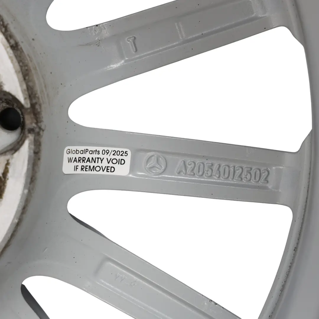 Rim Mercedes W205 Alloy Wheel Rim 15 Spoke 16" 6,5J ET:38 to Wheel with Part number A2054012502 Wheel Rim Mercedes W205 Alloy Wheel Rim 15 Spoke 16" 6,5J ET:38 - SKU A2054012502-3 - Part number A2054012502