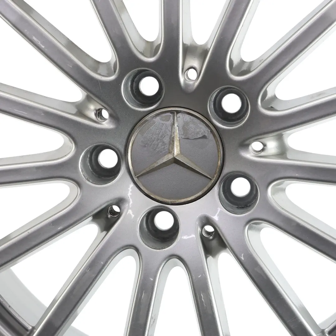 Rim Mercedes W205 Alloy Wheel Rim 15 Spoke 16" 6,5J ET:38 to Wheel with Part number A2054012502 Wheel Rim Mercedes W205 Alloy Wheel Rim 15 Spoke 16" 6,5J ET:38 - SKU A2054012502-3 - Part number A2054012502