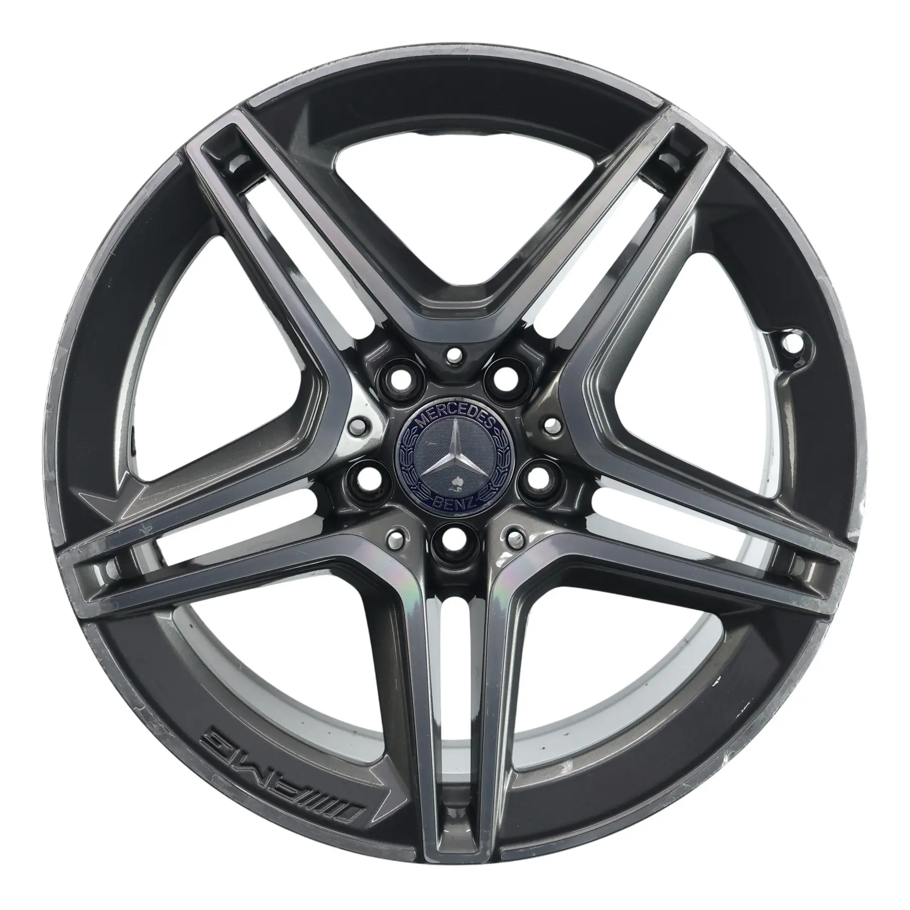 Mercedes W205 cerchio posteriore lega AMG 18" ET:49 8,5J A2054019600