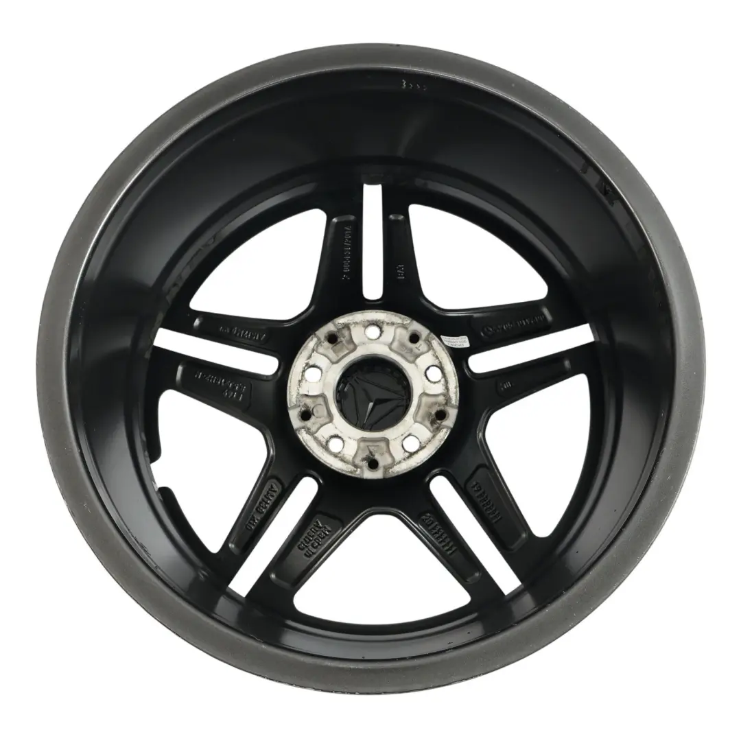 Alloy Wheel Rim AMG 18" ET:49 8,5J 5 Double Spoke to Mercedes W205 Rear with Part number A2054019600 Mercedes W205 Rear Alloy Wheel Rim AMG 18" ET:49 8,5J 5 Double Spoke - SKU A2054019600-1 - Part number A2054019600