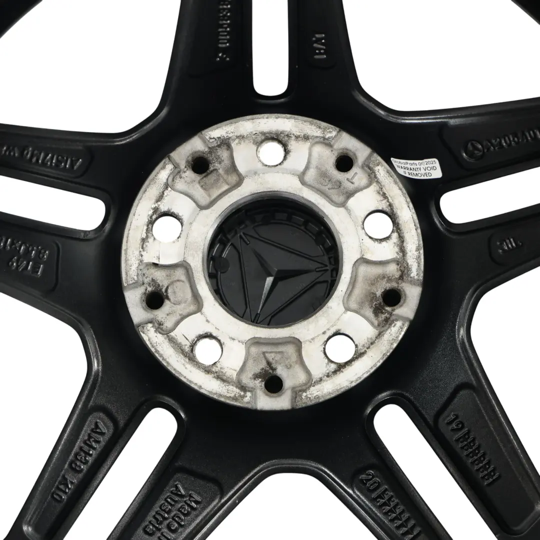 Mercedes W205 Rear Alloy Wheel Rim AMG 18" ET:49 8,5J 5 Double Spoke - SKU A2054019600-1 - Part number A2054019600
