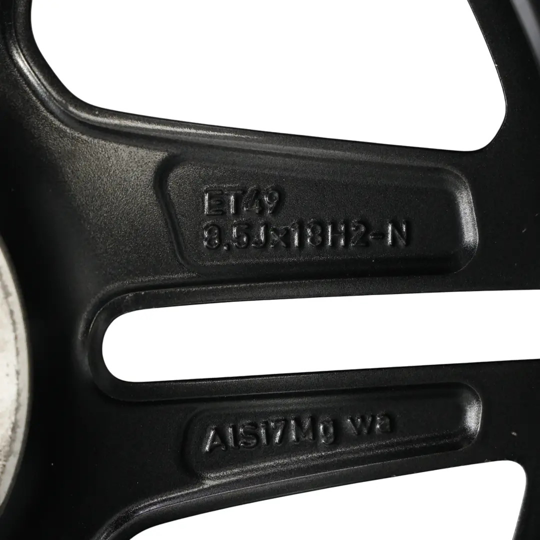 Llanta aleación trasera AMG 18" ET:49 8,5J para Mercedes W205 con número de pieza A2054019600 Mercedes W205 Llanta aleación trasera AMG 18" ET:49 8,5J - SKU A2054019600-1 - Número de pieza A2054019600
