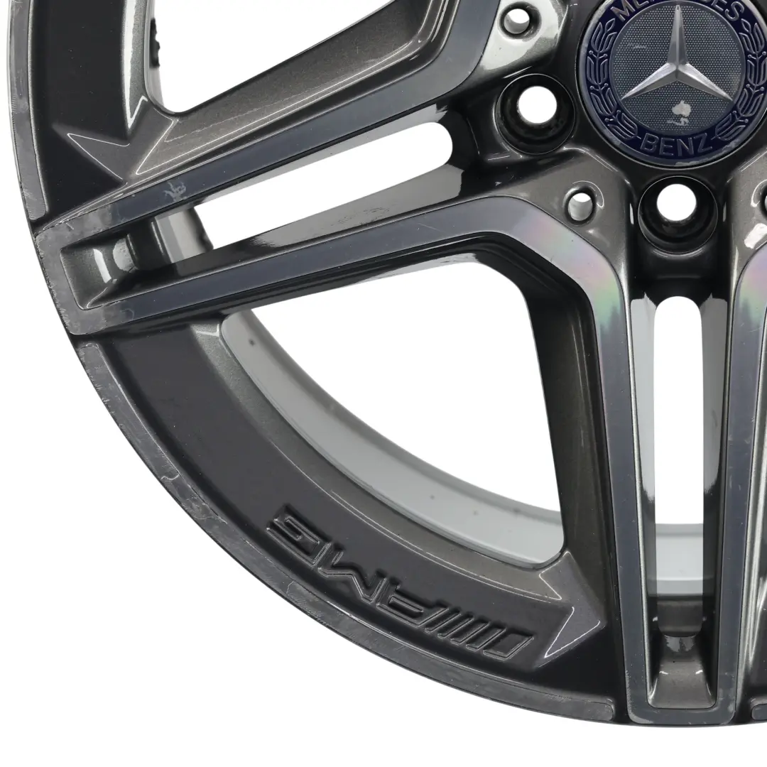 Llanta aleación trasera AMG 18" ET:49 8,5J para Mercedes W205 con número de pieza A2054019600 Mercedes W205 Llanta aleación trasera AMG 18" ET:49 8,5J - SKU A2054019600-1 - Número de pieza A2054019600