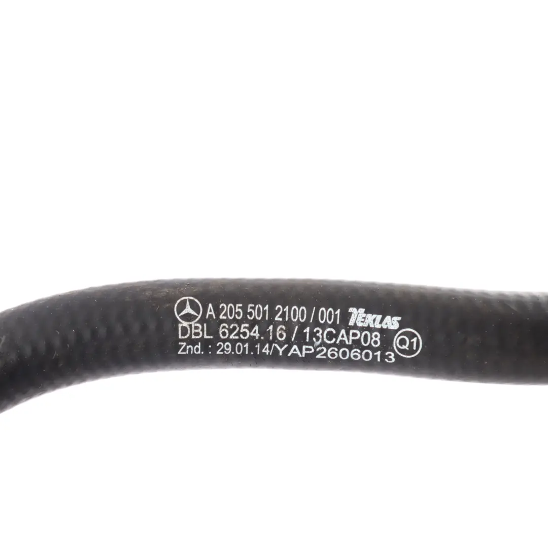 Coolant Hose Cooling Pipe Water Line to Mercedes W205 with Part number A2055012100 Mercedes W205 Coolant Hose Cooling Pipe Water Line - SKU A2055012100 - Part number A2055012100