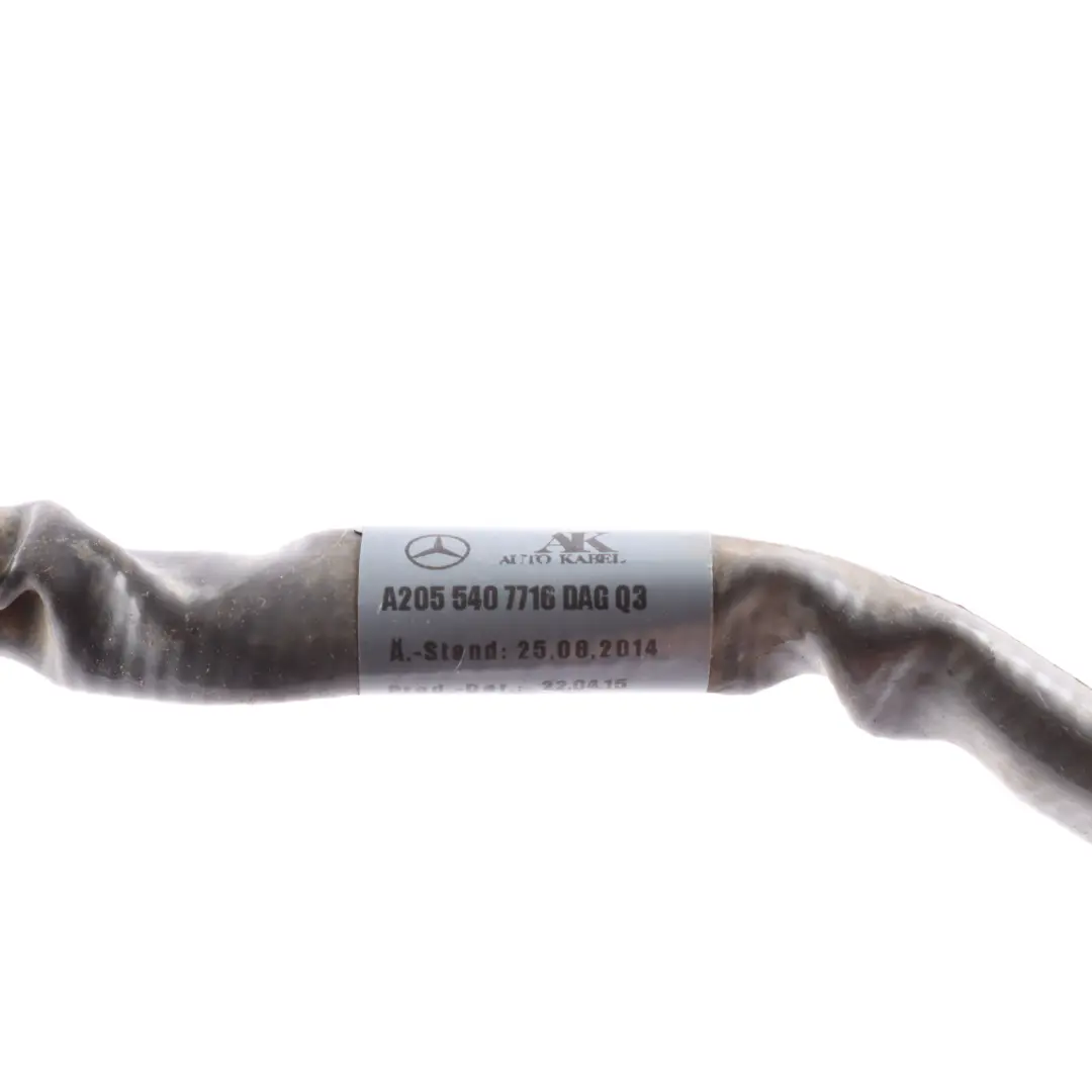 Negative Battery Cable Earth Lead Harness Wiring to Mercedes W205 with Part number A2055407716 Mercedes W205 Negative Battery Cable Earth Lead Harness Wiring - SKU A2055407716 - Part number A2055407716