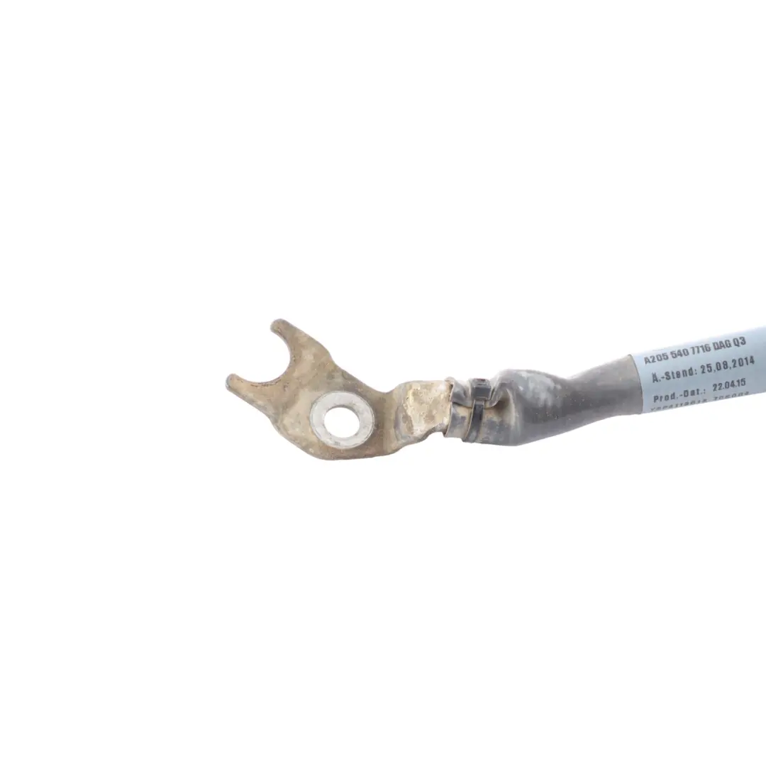 Mercedes W205 Negative Battery Cable Earth Lead Harness Wiring - SKU A2055407716 - Part number A2055407716