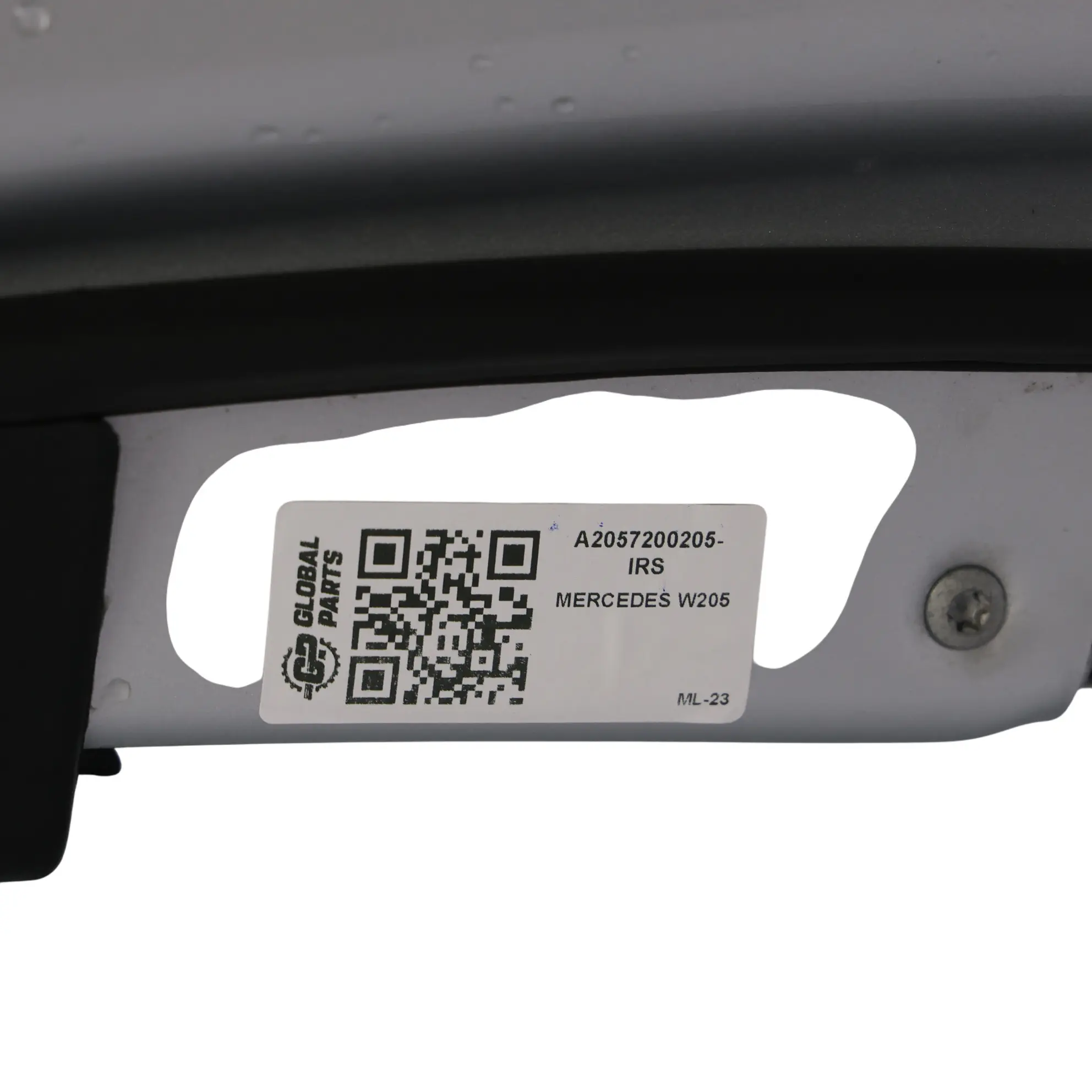 Mercedes W205 Door Front Right O/S Iridium Silver Metallic - 775