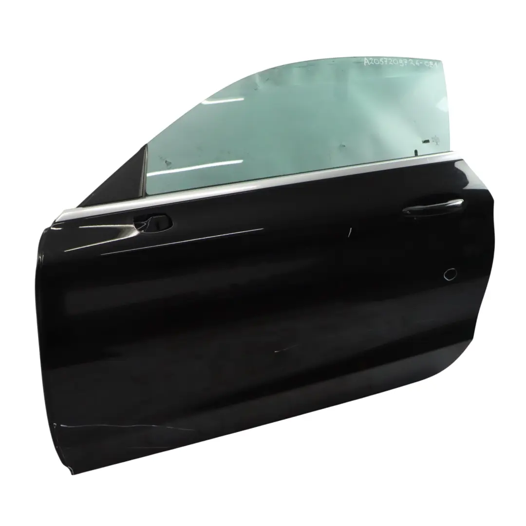 Mercedes C205 Tür Vorne Links Obsidianschwarz Metallic - 197 - SKU A2057209726-OB1 - Teilenummer A2057209726