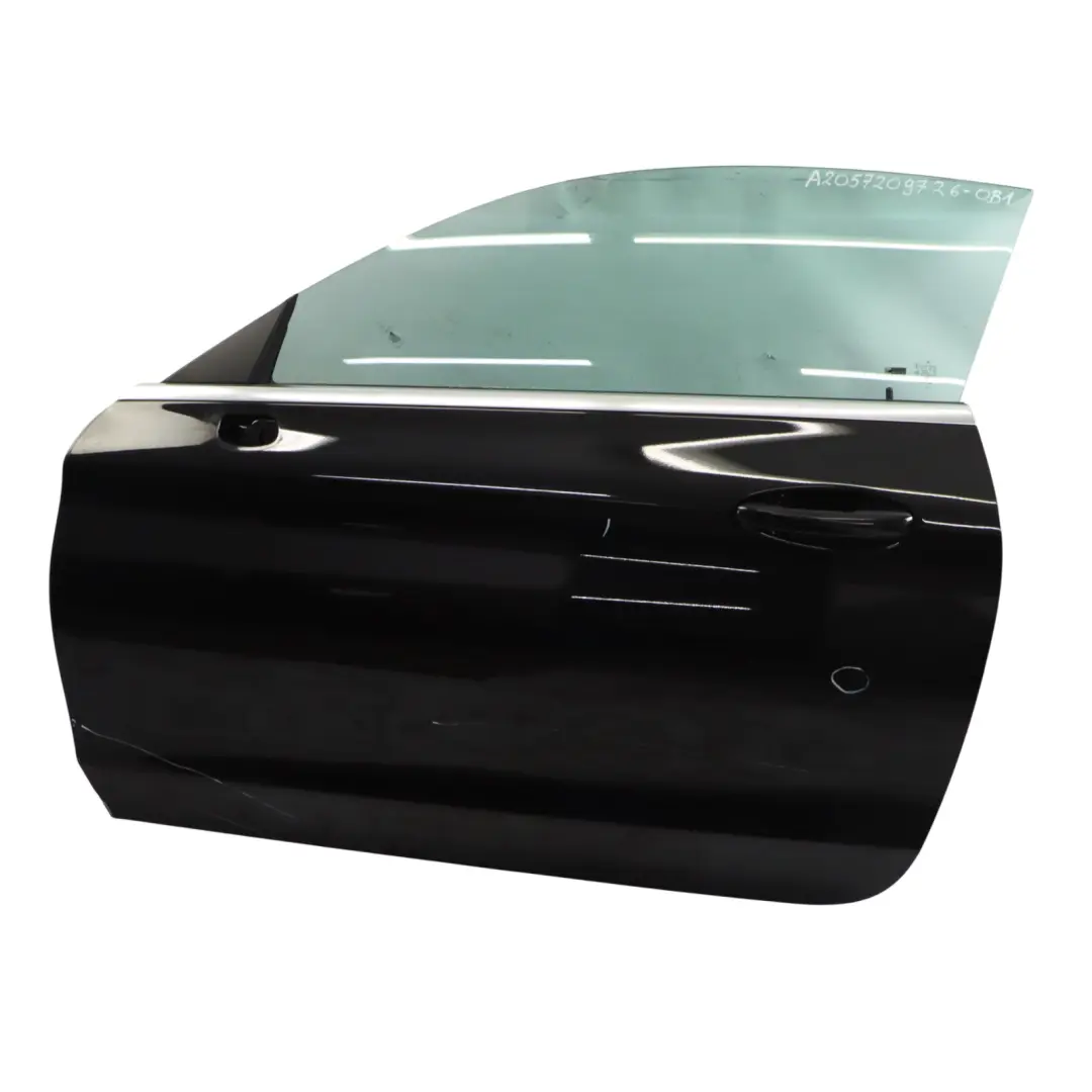 Mercedes C205 Tür Vorne Links Obsidianschwarz Metallic - 197 - SKU A2057209726-OB1 - Teilenummer A2057209726