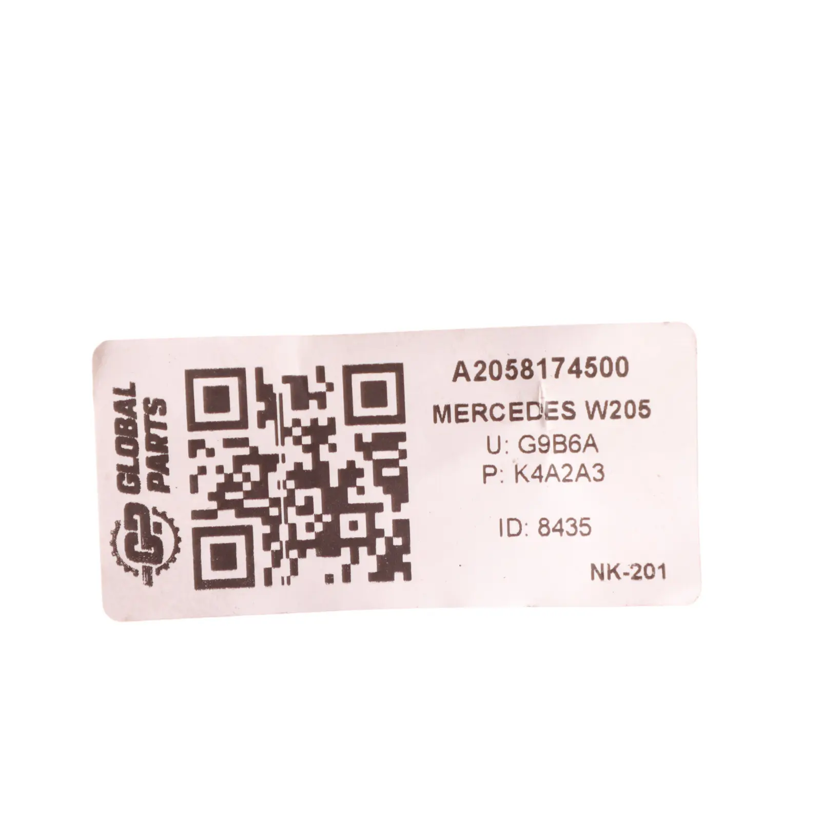 Mercedes W205 Emblemat Gwiazda Klapy Bagażnika A2058174500
