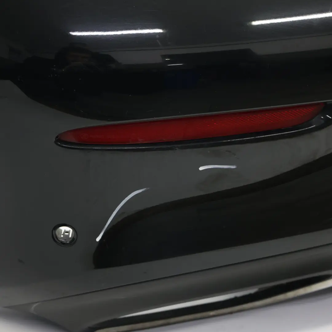 Zderzak Tylny AMG Obsidian Black Czarny Metalik - 197 do Mercedes C205 o numerze A2058802206 Mercedes C205 Zderzak Tylny AMG Obsidian Black Czarny Metalik - 197 - SKU A2058802206-OB - Numer Części A2058802206