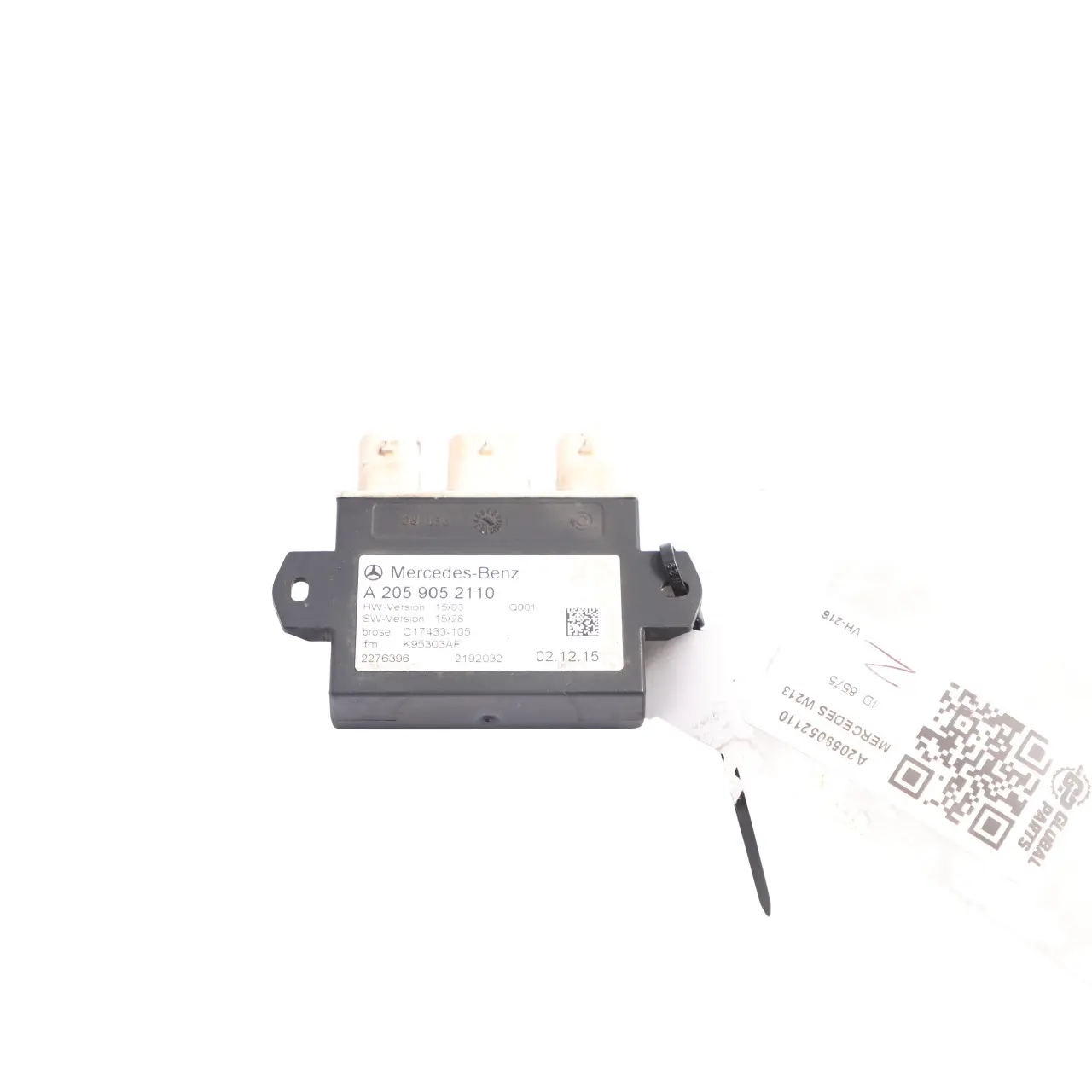 Mercedes W205 W213 Rear PDC Parking Assist Module Control Unit A2059052110