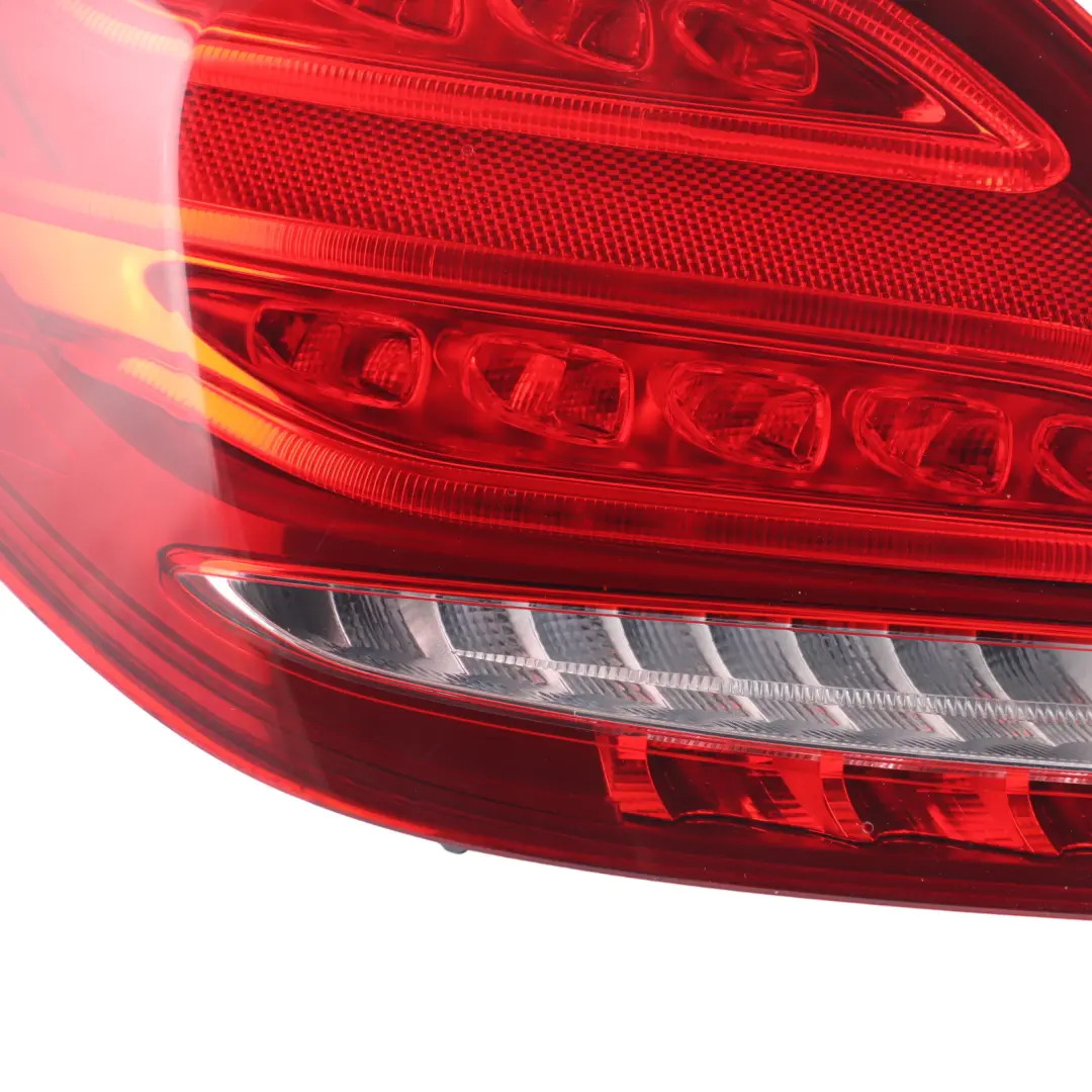 Lamp LED Side Left N/S Tail Light Panel to Mercedes W205 Saloon Rear with Part number A2059061357 Mercedes W205 Saloon Rear Lamp LED Side Left N/S Tail Light Panel - SKU A2059061357-3 - Part number A2059061357