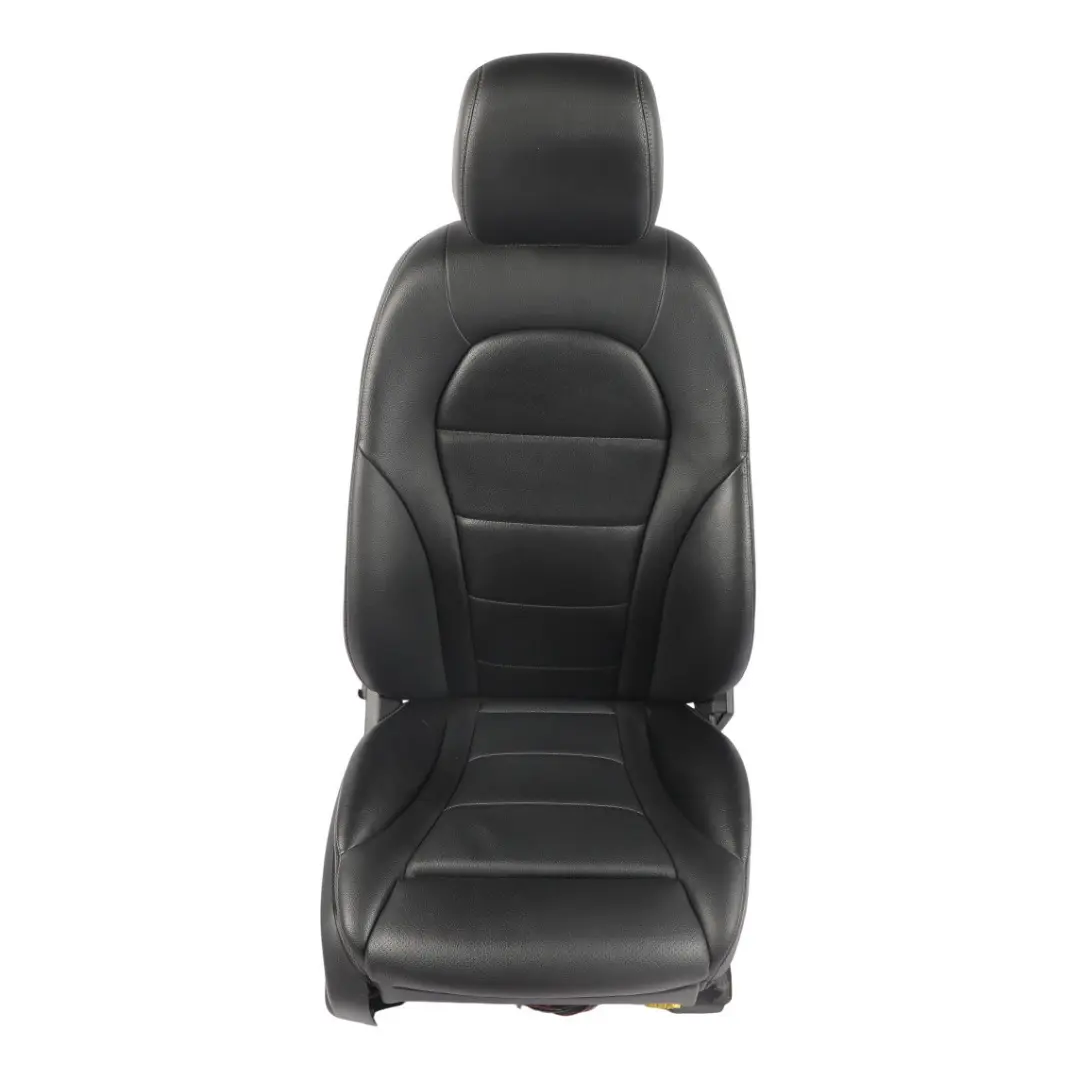 Mercedes W205 Front Right O/S Seat Black Leather Heated Memory Interior - SKU A2059101147-5 - Part number A2059101147
