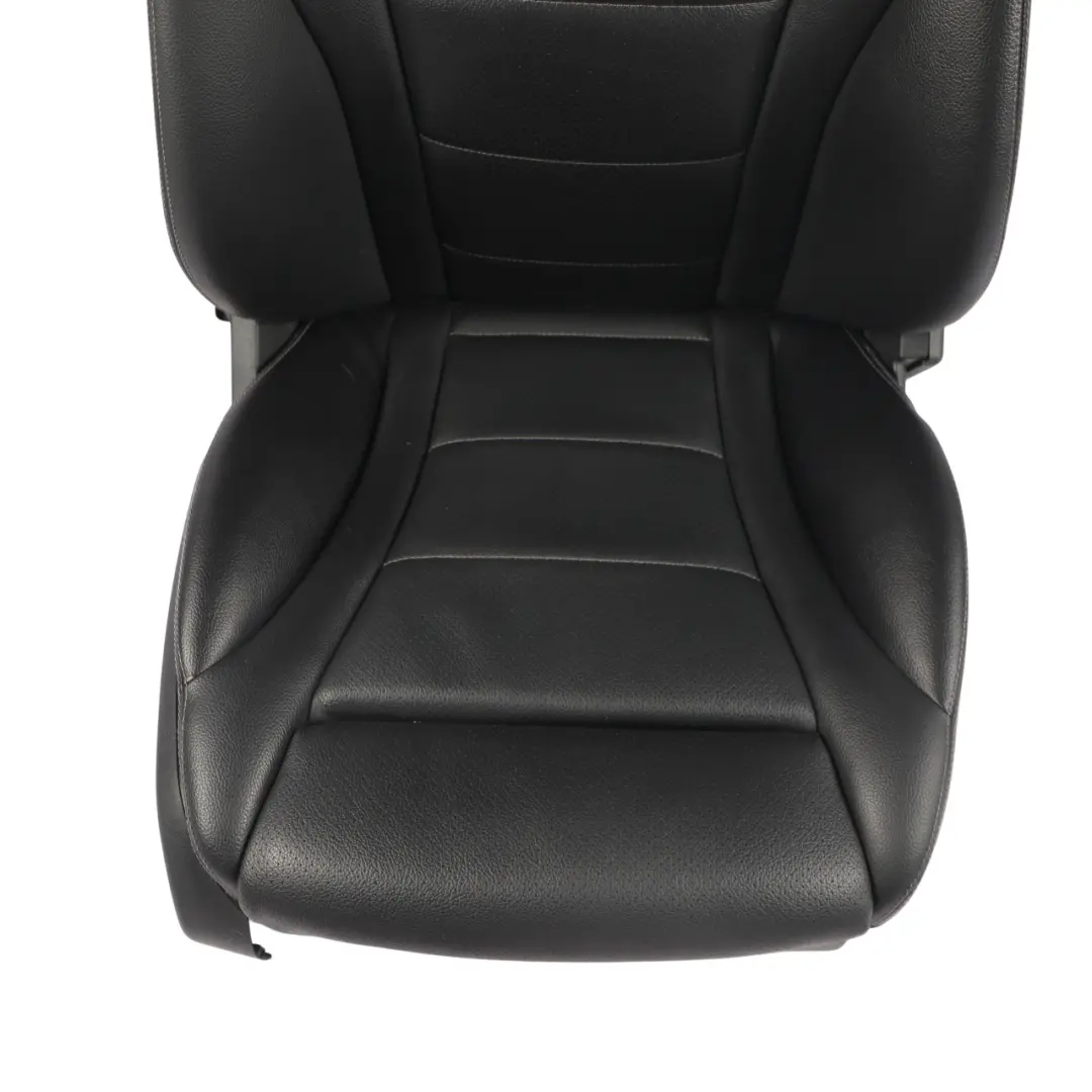 Mercedes W205 Front Right O/S Seat Black Leather Heated Memory Interior - SKU A2059101147-5 - Part number A2059101147