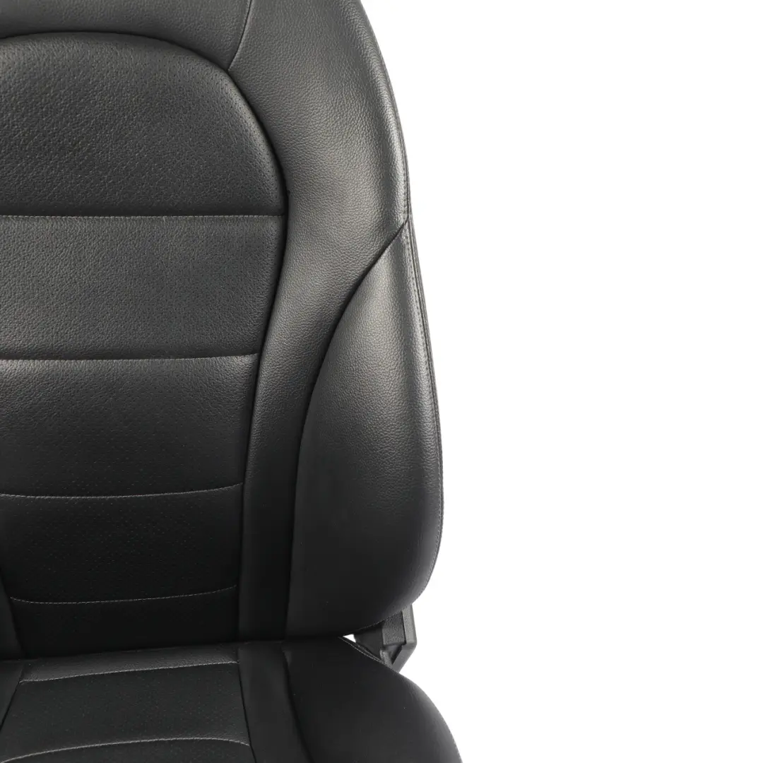 Mercedes W205 Front Right O/S Seat Black Leather Heated Memory Interior - SKU A2059101147-5 - Part number A2059101147