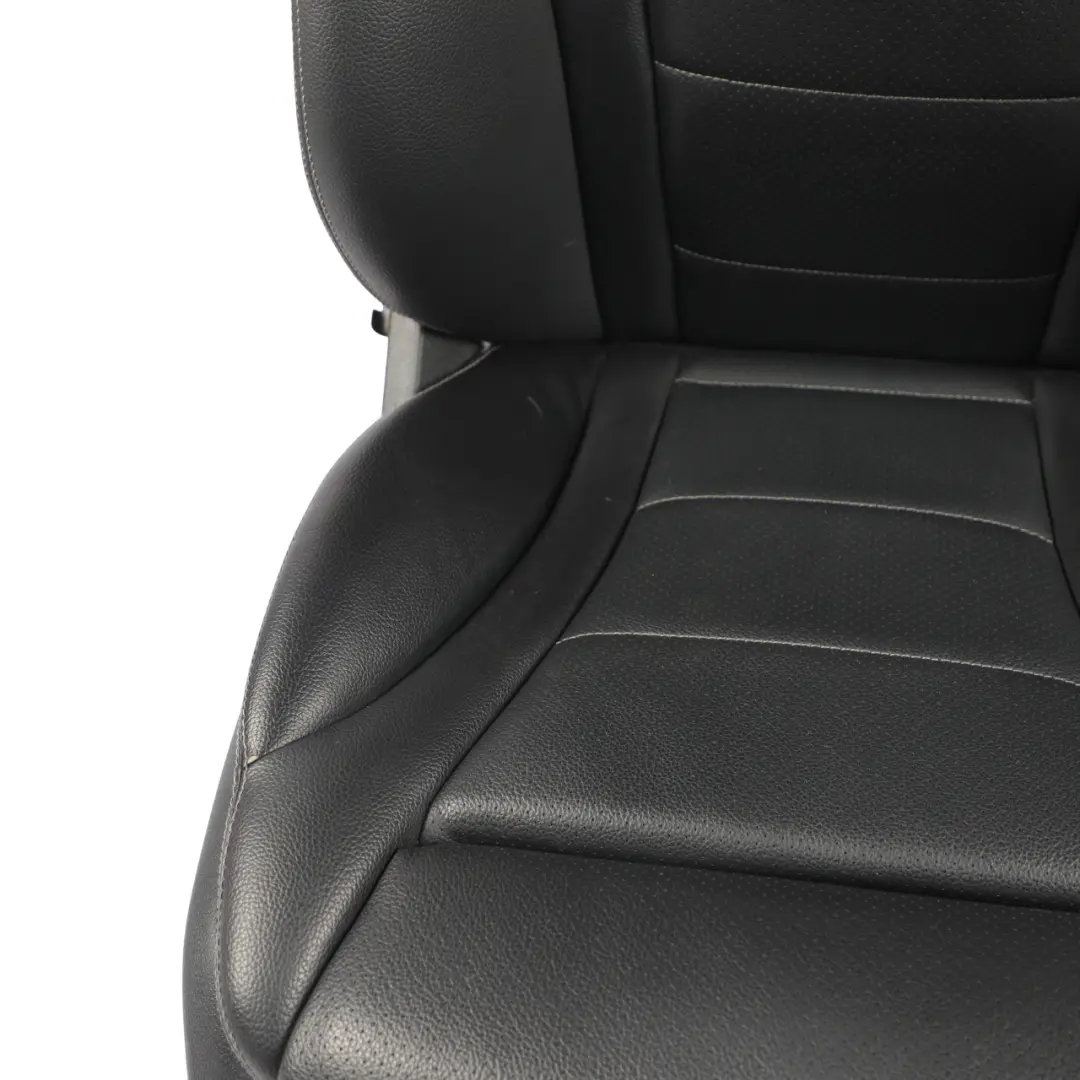 Mercedes W205 Front Right O/S Seat Black Leather Heated Memory Interior - SKU A2059101147-5 - Part number A2059101147
