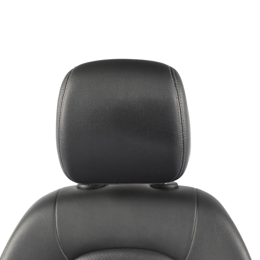 Mercedes W205 Asiento Delantero Derecho Cuero Negro Calefaccionado Memoria - SKU A2059101147-5 - Número de pieza A2059101147