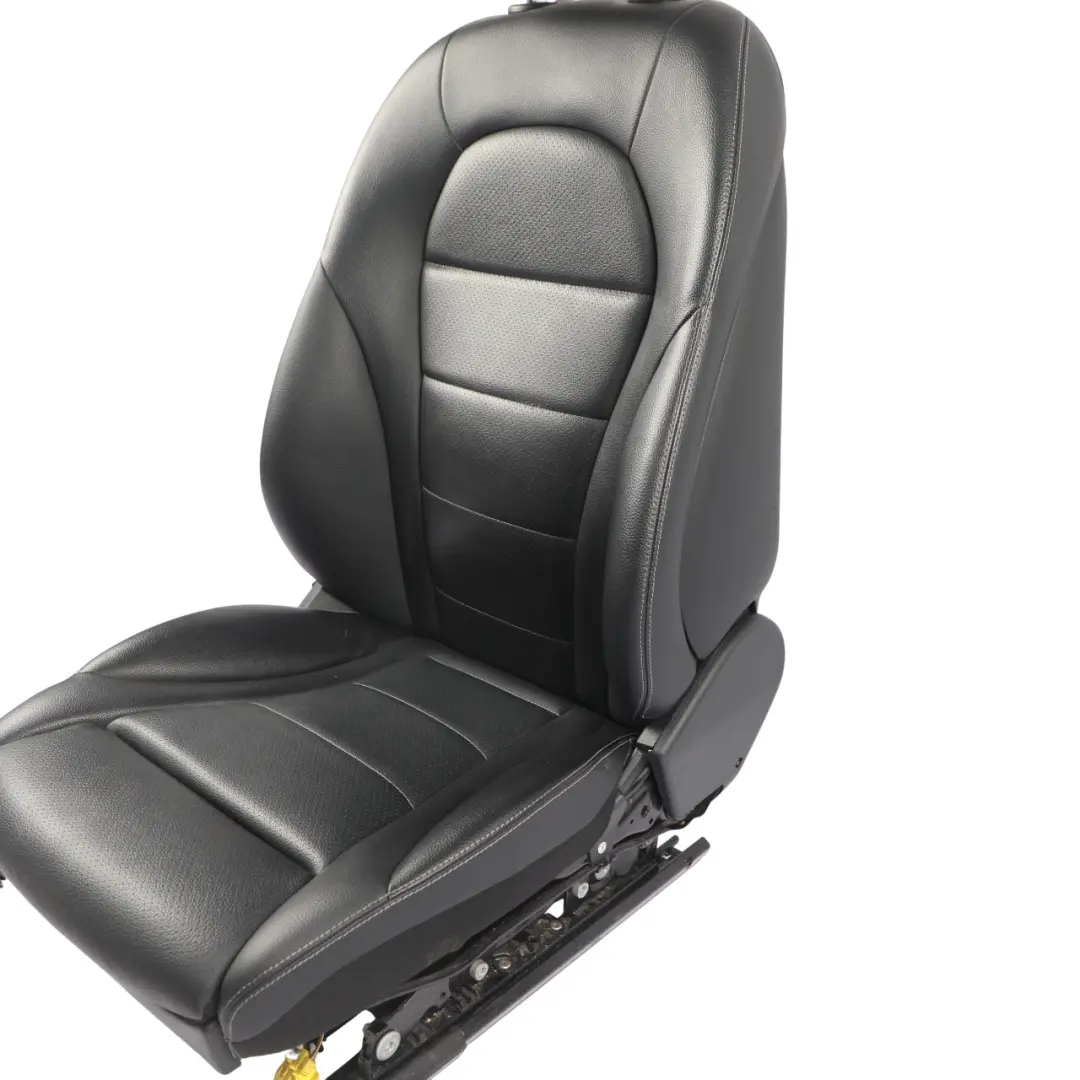 Mercedes W205 sedile anteriore destro nero in pelle riscaldato memoria interni - SKU A2059101147-5 - Numero di parte A2059101147