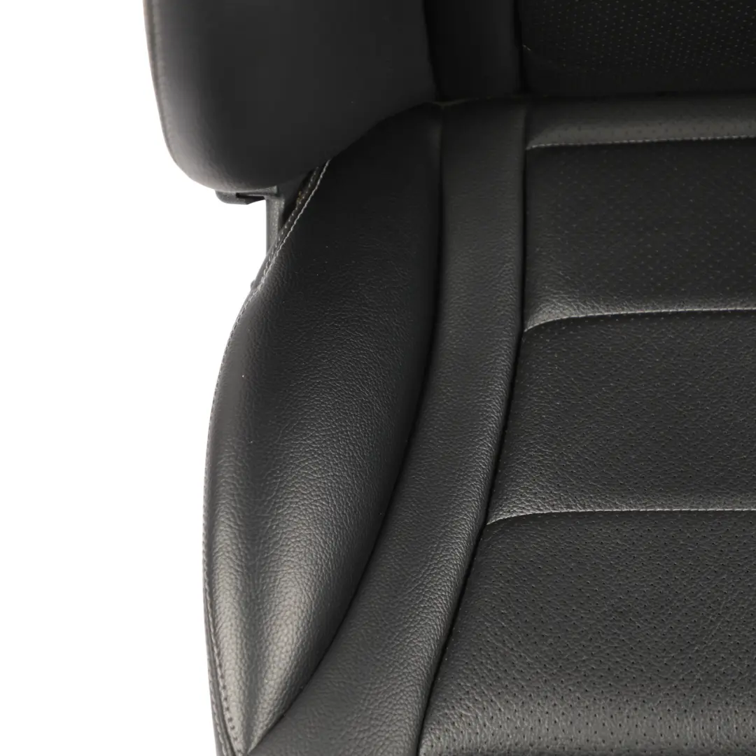 Mercedes W205 Front Seat Heated Memory Imitation Leather Black Left N/S - SKU A2059101147-6 - Part number A2059101147