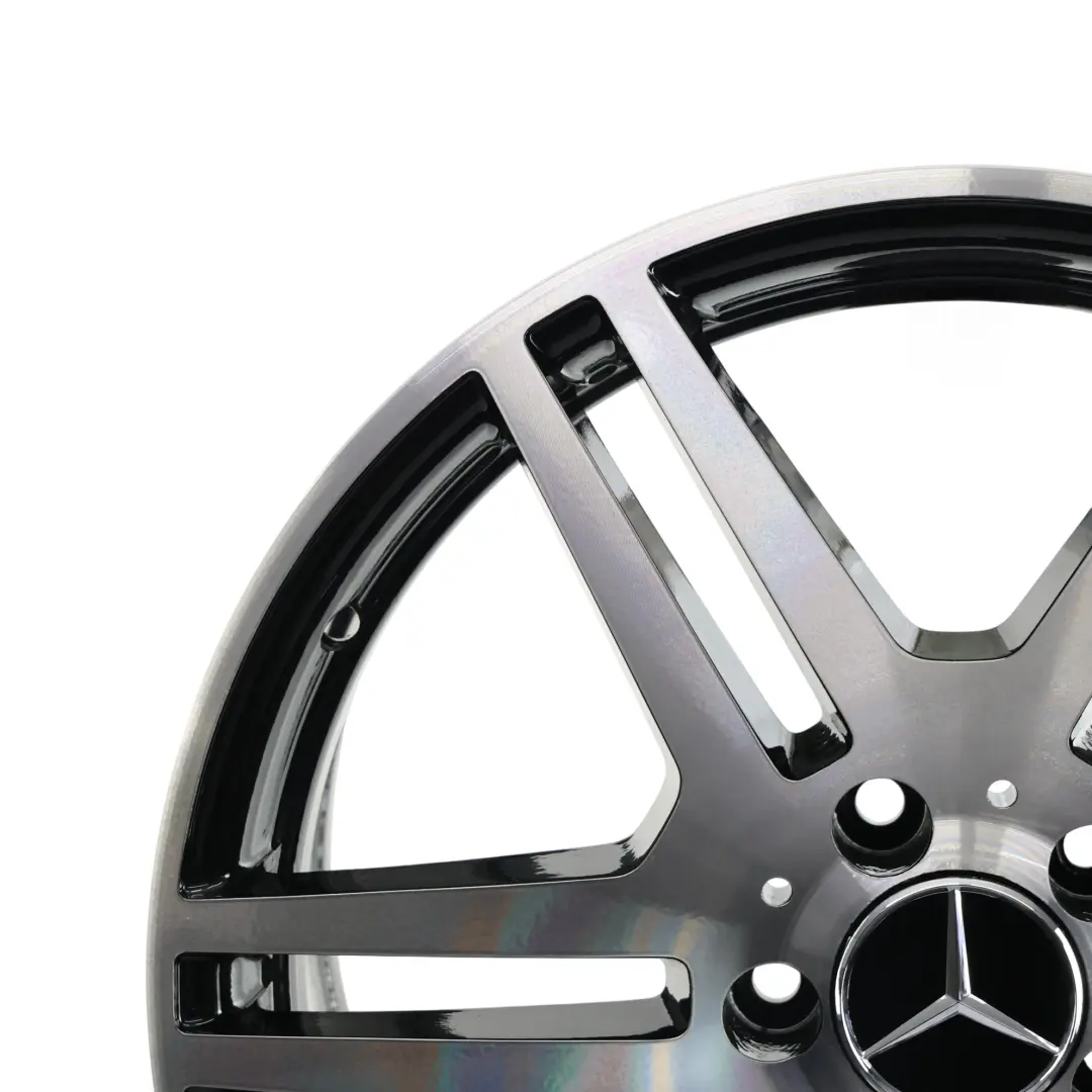 W207 A207 Cerchio In Lega 18" 8J ET:45 A 6 Doppie Razze per Mercedes con numero di parte A2074011302 Mercedes W207 A207 Cerchio In Lega 18" 8J ET:45 A 6 Doppie Razze - SKU A2074011302-10 - Numero di parte A2074011302