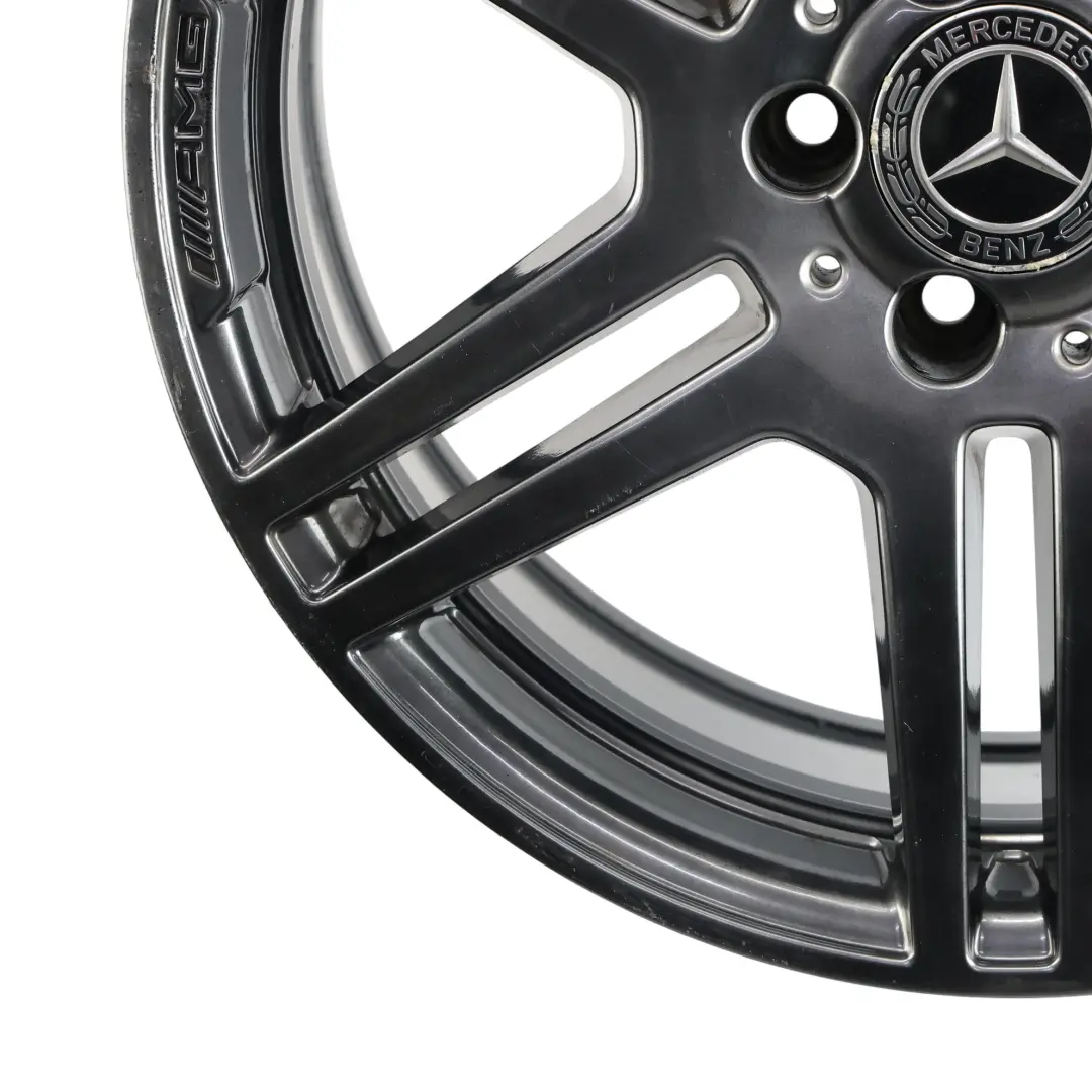 Mercedes C207 A207 AMG Llanta Aleación Delantera Gris 18" 8J ET:45 - SKU A2074011302-8 - Número de pieza A2074011302