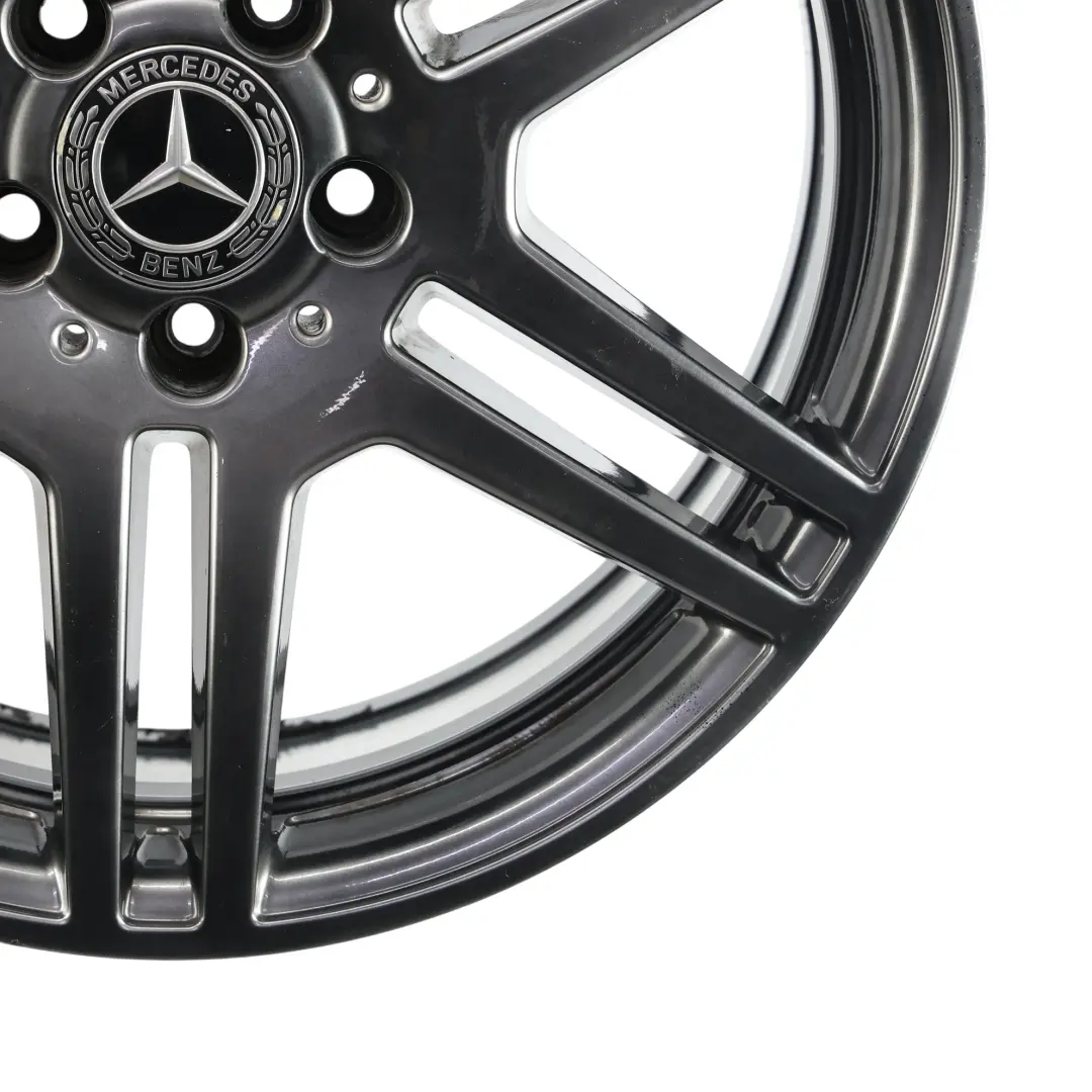 Mercedes C207 A207 AMG Front Grey Alloy Wheel Rim 18" 8J ET:45 - SKU A2074011302-9 - Part number A2074011302
