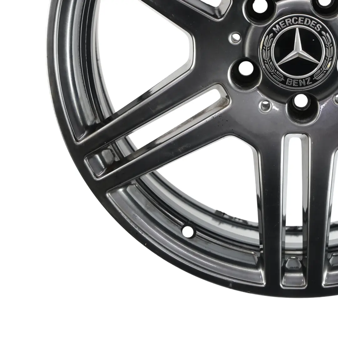 Front Grey Alloy Wheel Rim 18" 8J ET:45 to Mercedes C207 A207 AMG with Part number A2074011302 Mercedes C207 A207 AMG Front Grey Alloy Wheel Rim 18" 8J ET:45 - SKU A2074011302-9 - Part number A2074011302