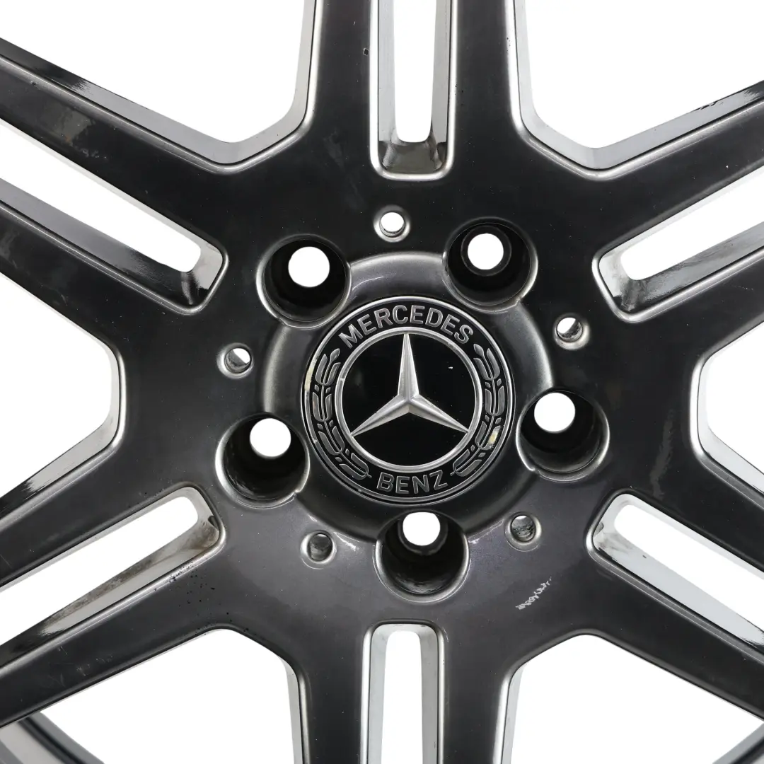 Mercedes C207 A207 AMG Front Grey Alloy Wheel Rim 18" 8J ET:45 - SKU A2074011302-9 - Part number A2074011302