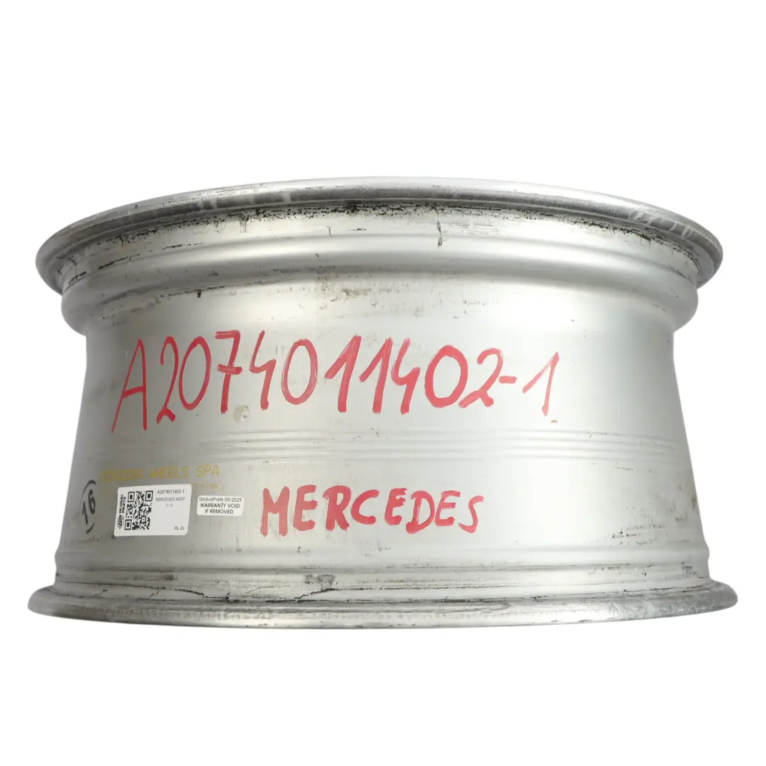 Mercedes W207 A207 Alloy Wheel Rim 18" 8.5J ET:49 6-Double Spoke - SKU A2074011402-1 - Part number A2074011402