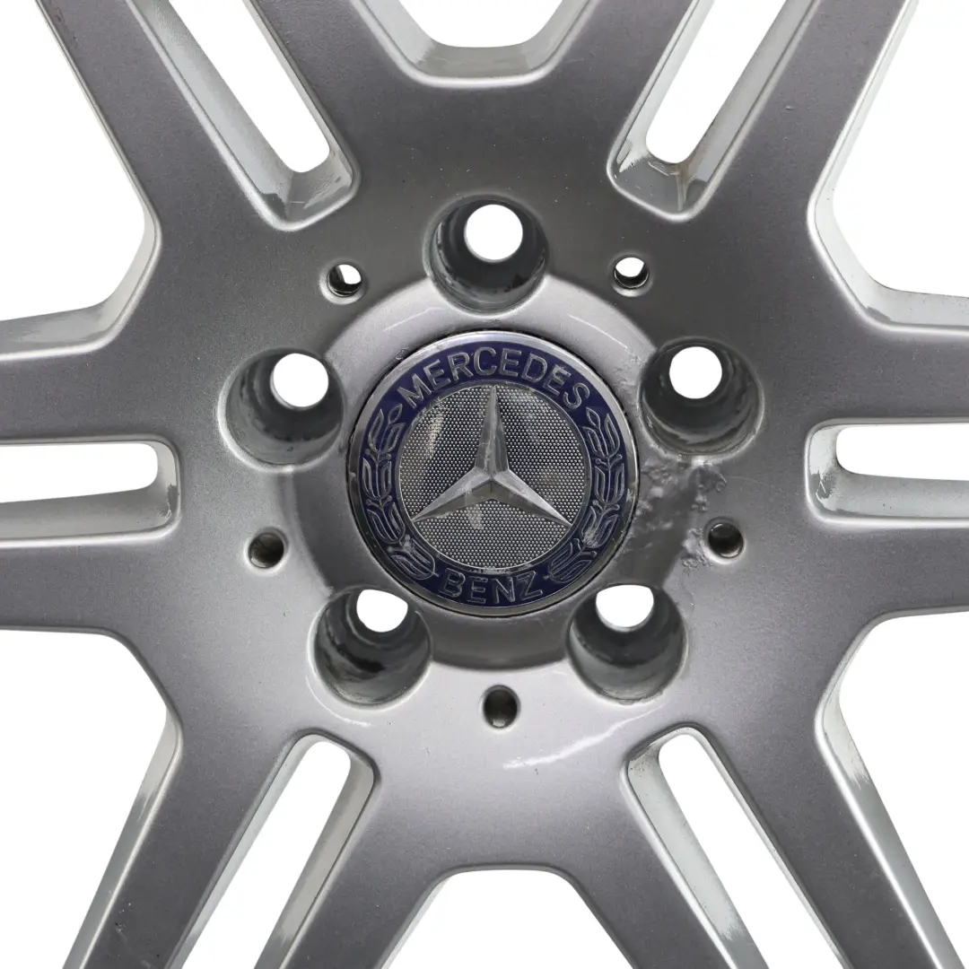 Mercedes W207 A207 Alloy Wheel Rim 18" 8.5J ET:49 6-Double Spoke - SKU A2074011402-1 - Part number A2074011402