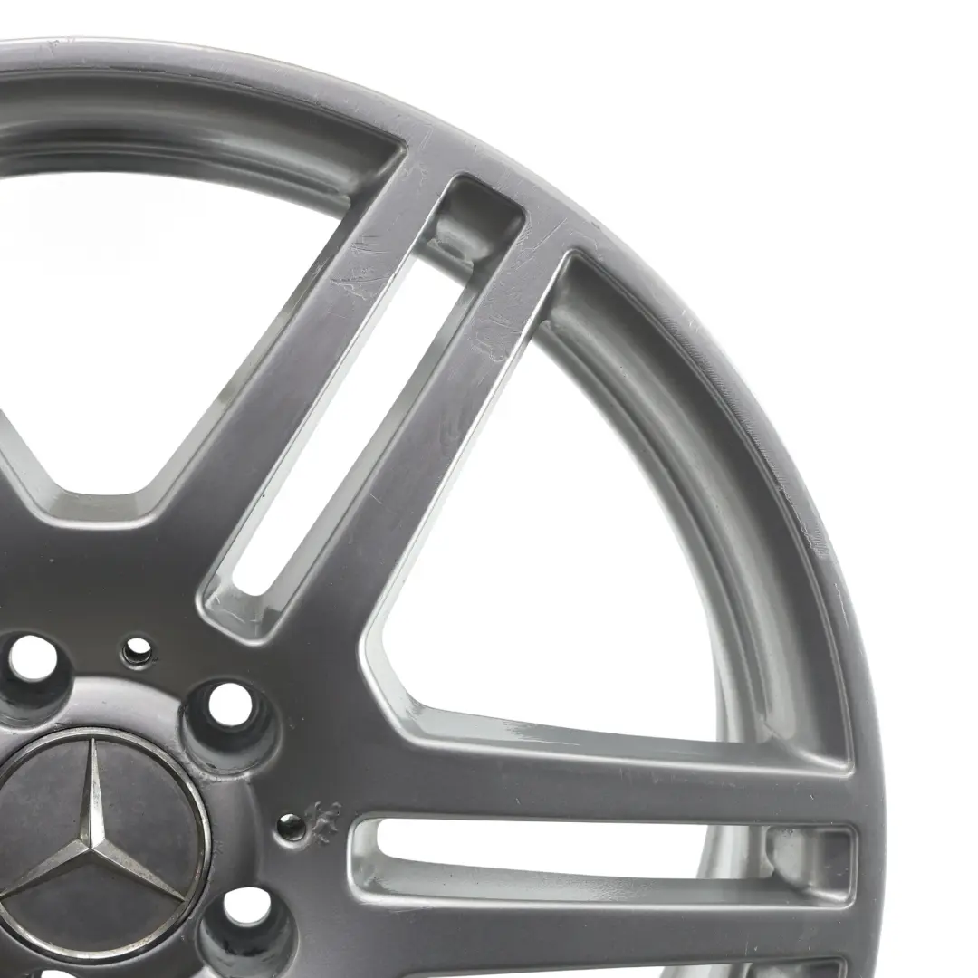 W207 A207 Jante Alu 18" 8.5J ET:49 6-Double Spoke pour Mercedes à propos du numéro de pièce A2074011402 Mercedes W207 A207 Jante Alu 18" 8.5J ET:49 6-Double Spoke - SKU A2074011402-2 - Numéro de pièce A2074011402
