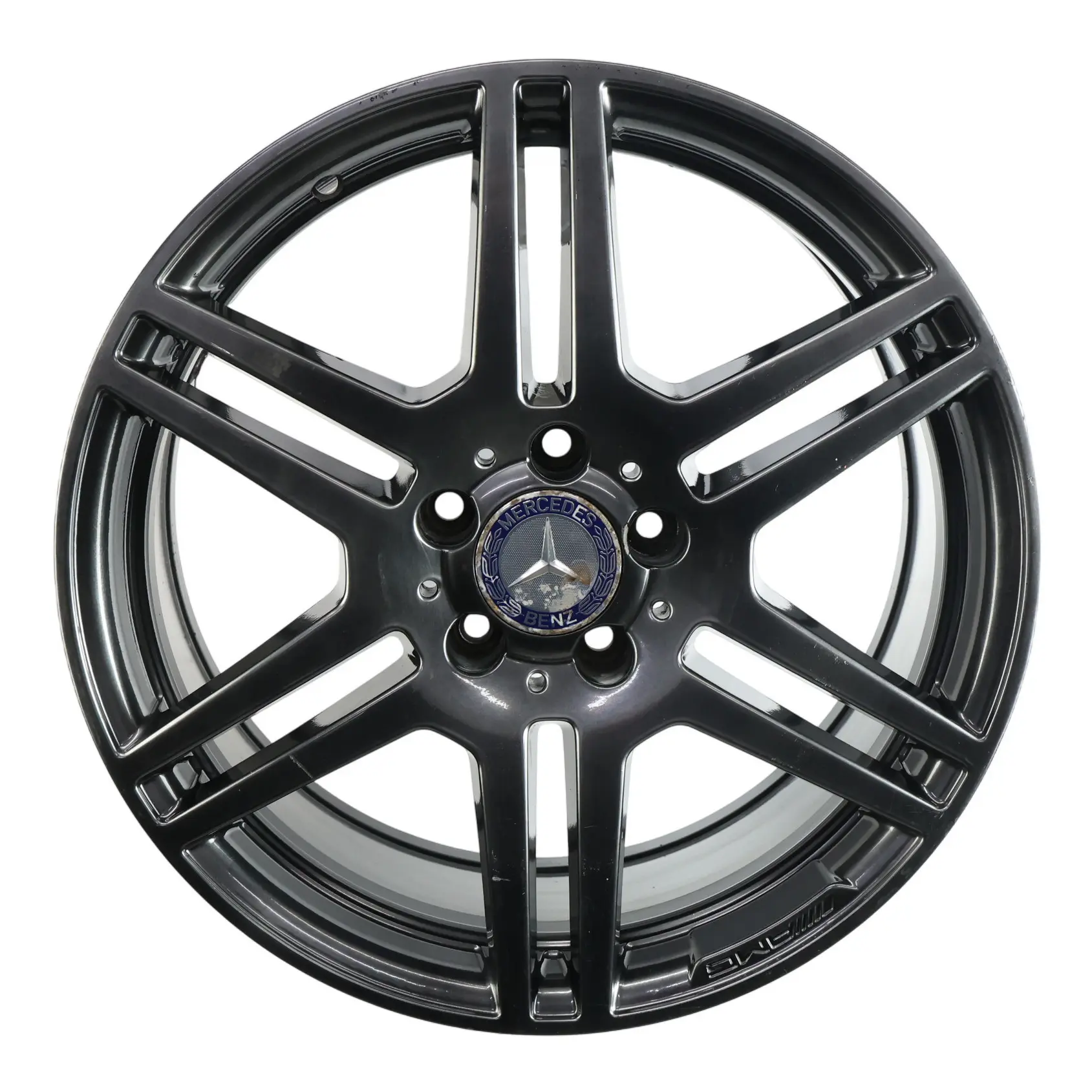 Mercedes C207 A207 AMG Cerchio lega posteriore grigio 18" 8.5J ET:49 A2074011402