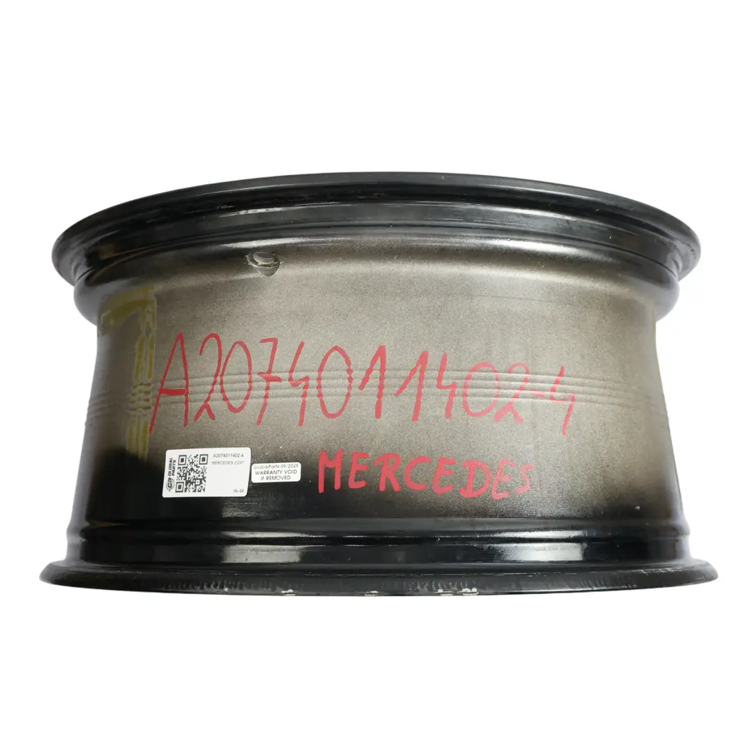 Mercedes C207 A207 AMG Rear Grey Alloy Wheel Rim 18" 8.5J ET:49 - SKU A2074011402-4 - Part number A2074011402