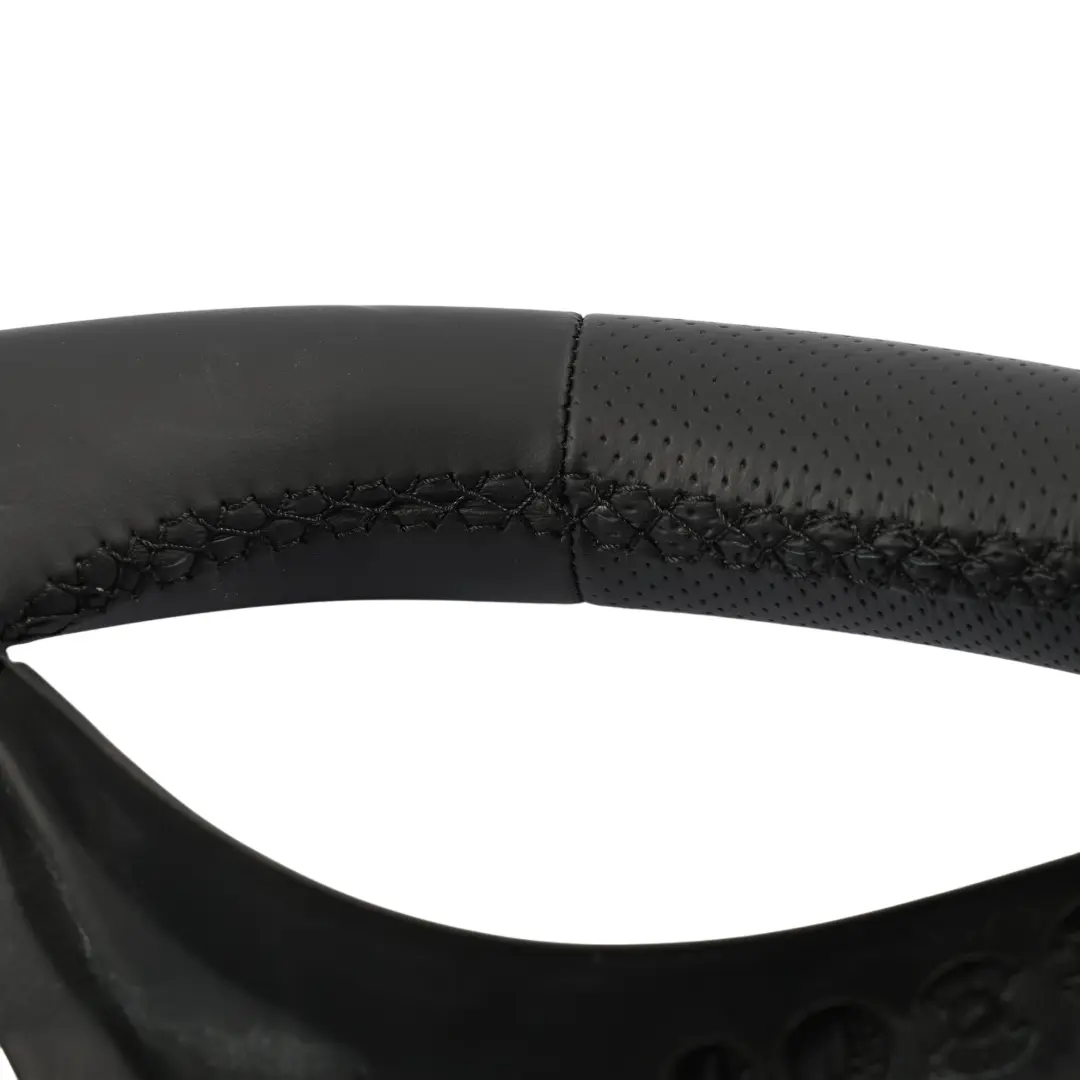  Volant Mercedes W212 NOUVEAU Cuir Noir avec Fils Noirs Paddle Shift - SKU A2074601203-2 - Numéro de pièce A2074601203