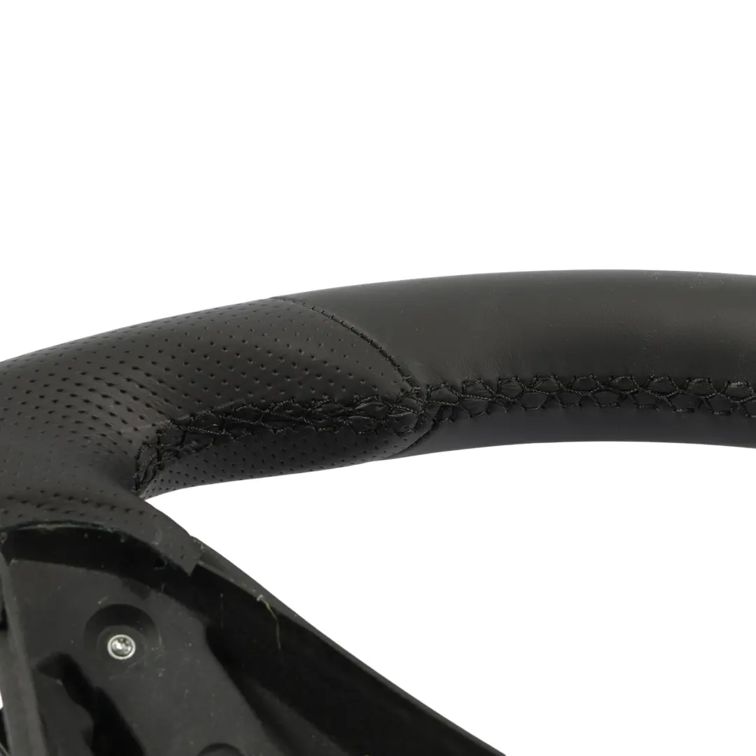 Volant Mercedes W212 NOUVEAU Cuir Noir avec Fils Noirs Paddle Shift - SKU A2074601203-2 - Numéro de pièce A2074601203