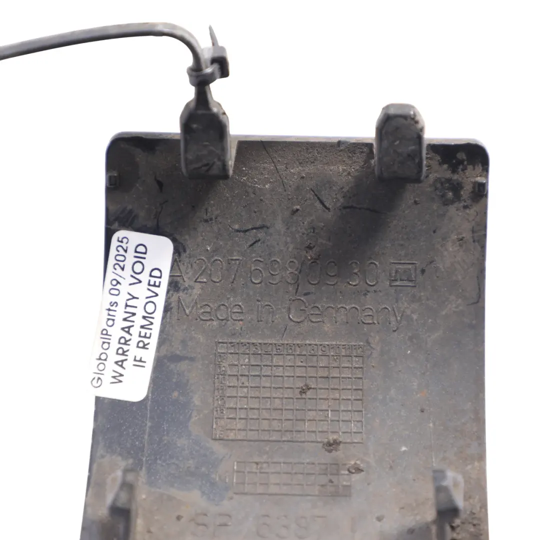 Threshold Cap Trim Strip Front Left N/S Palladium Silver - 792 to Mercedes C207 with Part number A2076980930 Mercedes C207 Threshold Cap Trim Strip Front Left N/S Palladium Silver - 792 - SKU A2076980930-PAL - Part number A2076980930