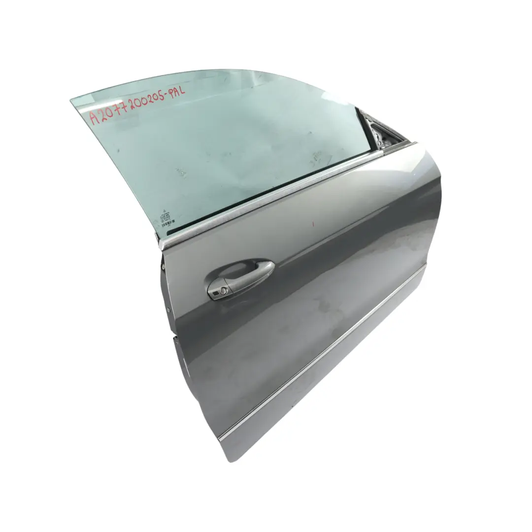 Mercedes W207 Porte Avant Droite Palladium Silver Metallic Argent - 792 - SKU A2077200205-PAL - Numéro de pièce A2077200205