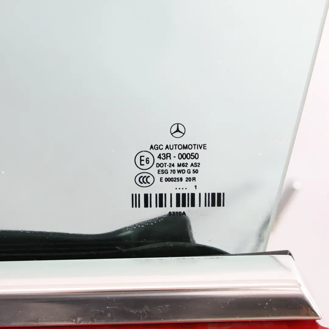 Mercedes A207 Cabriolet Porte Avant Gauche Feueropal Fire Opal Red - 590 - SKU A2077200305-FUP - Numéro de pièce A2077200305